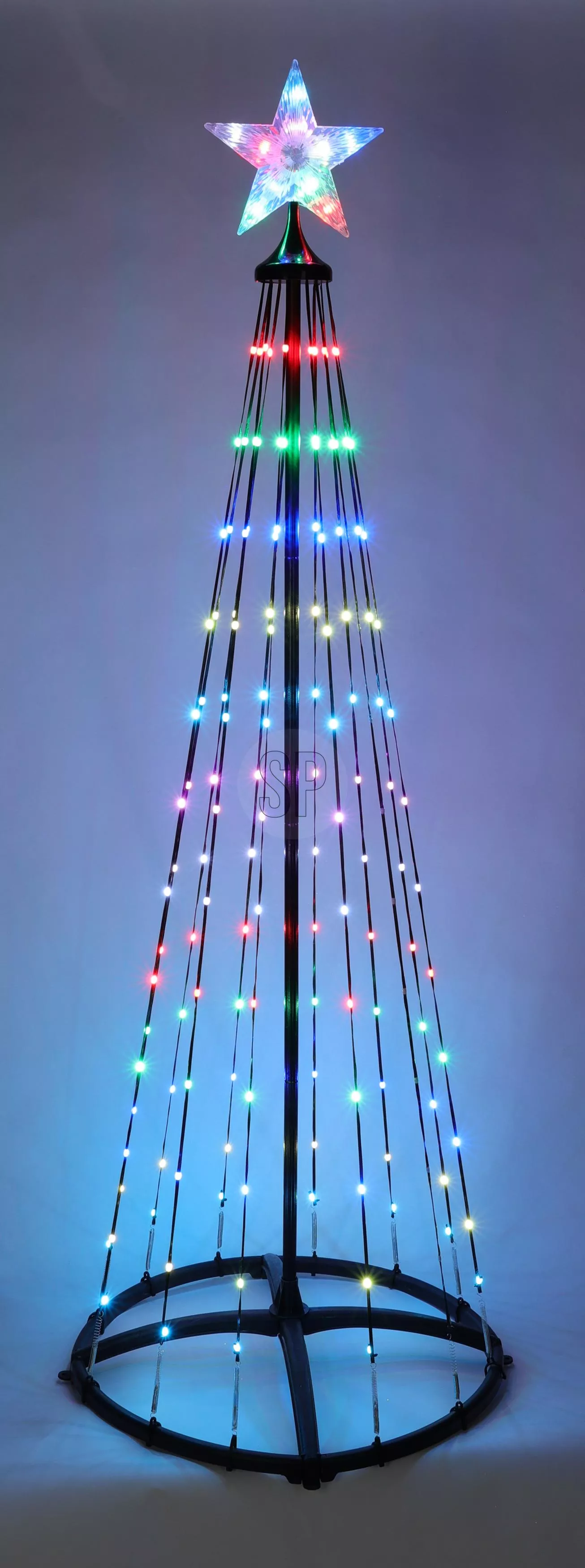 Baum 154LED´s RGB CHRISTMAS