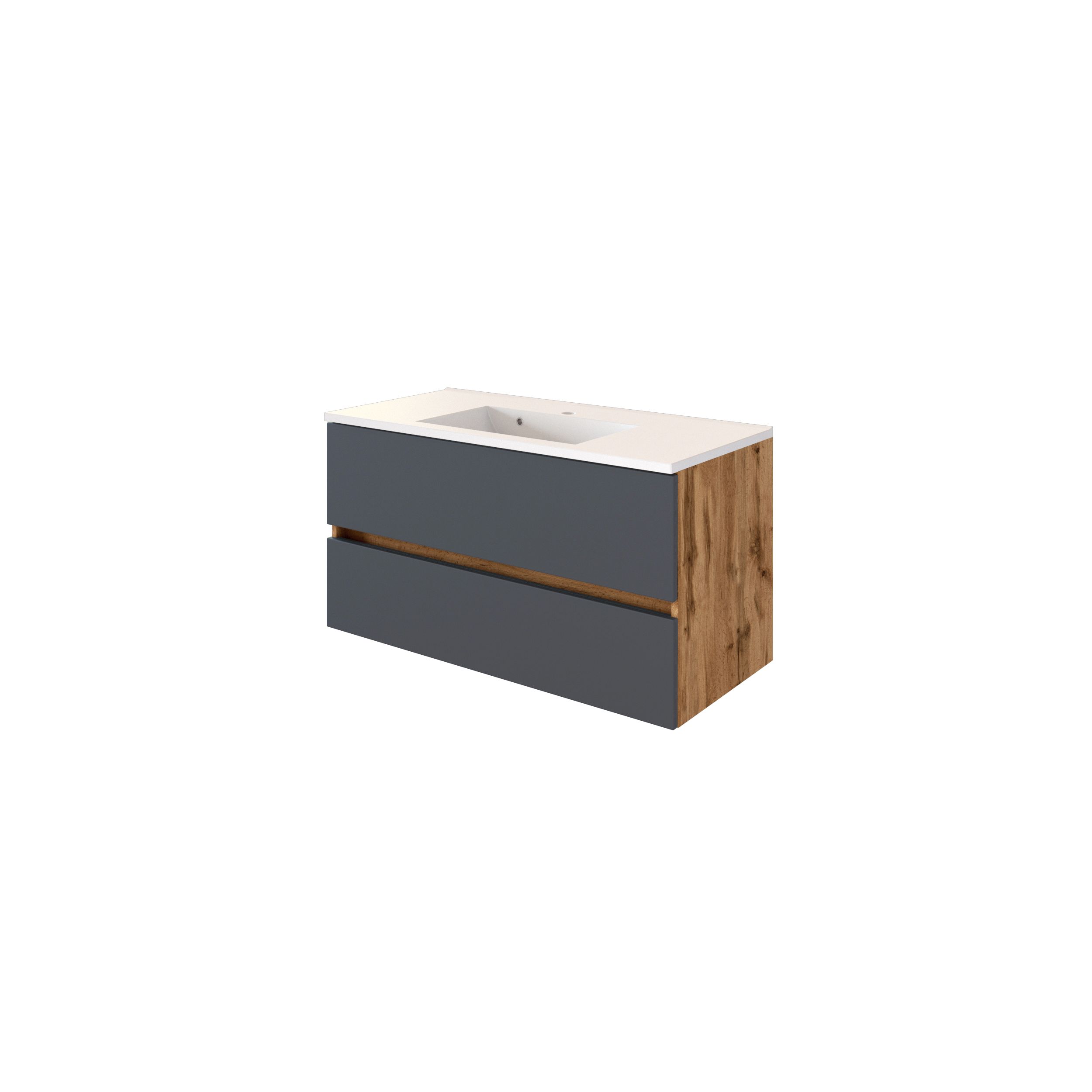 Waschbeckenunterschrank mit Waschbecken LUCCA Waschbeckenunterschrank mit Waschbecken LUCCA