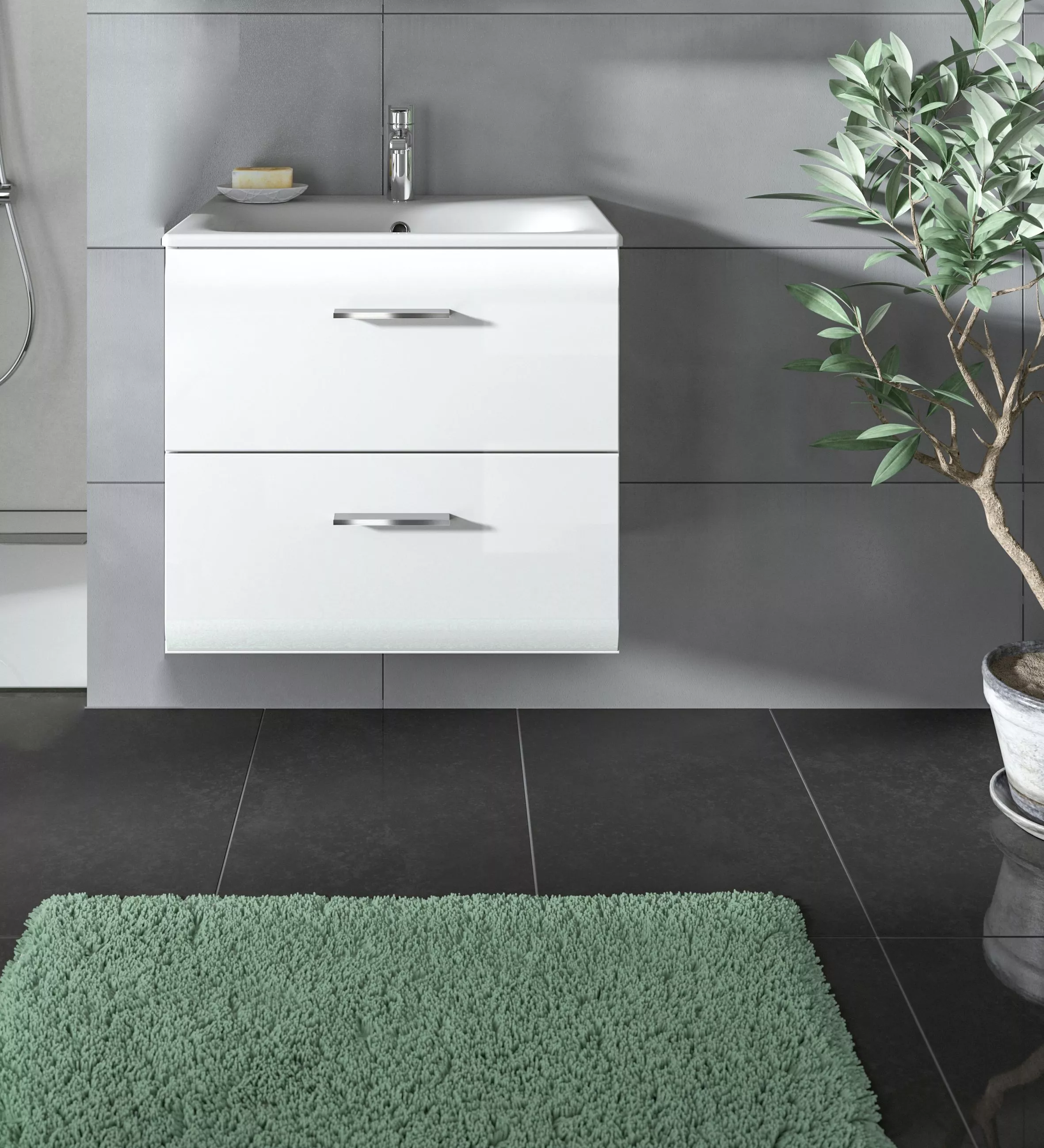 Waschbeckenunterschrank mit Waschbecken BONGA