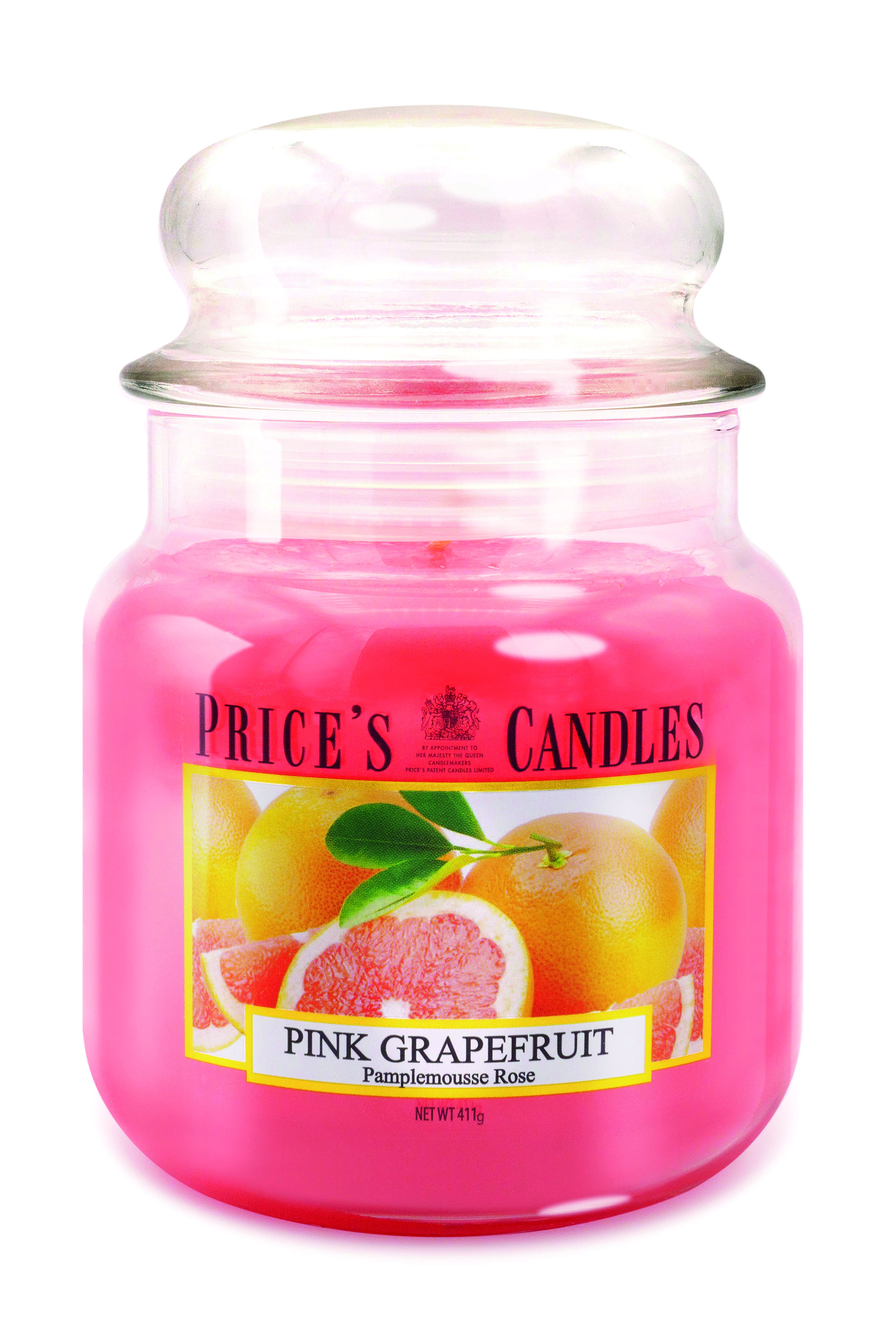 Duftkerze im Bonbonglas Pink Grapefruit PRICES Duftkerze im Bonbonglas Pink Grapefruit PRICES
