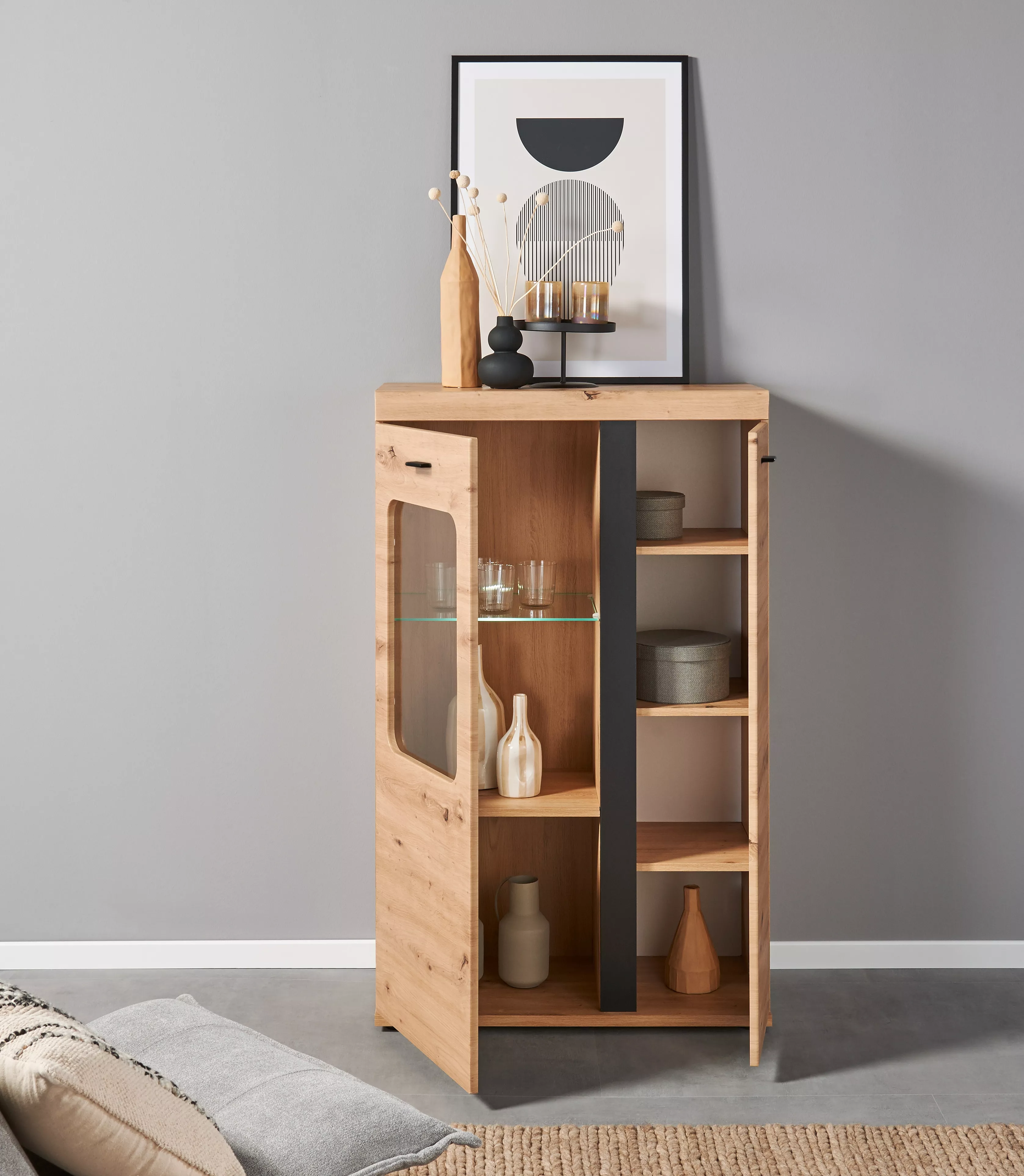 Highboardvitrine KRETA