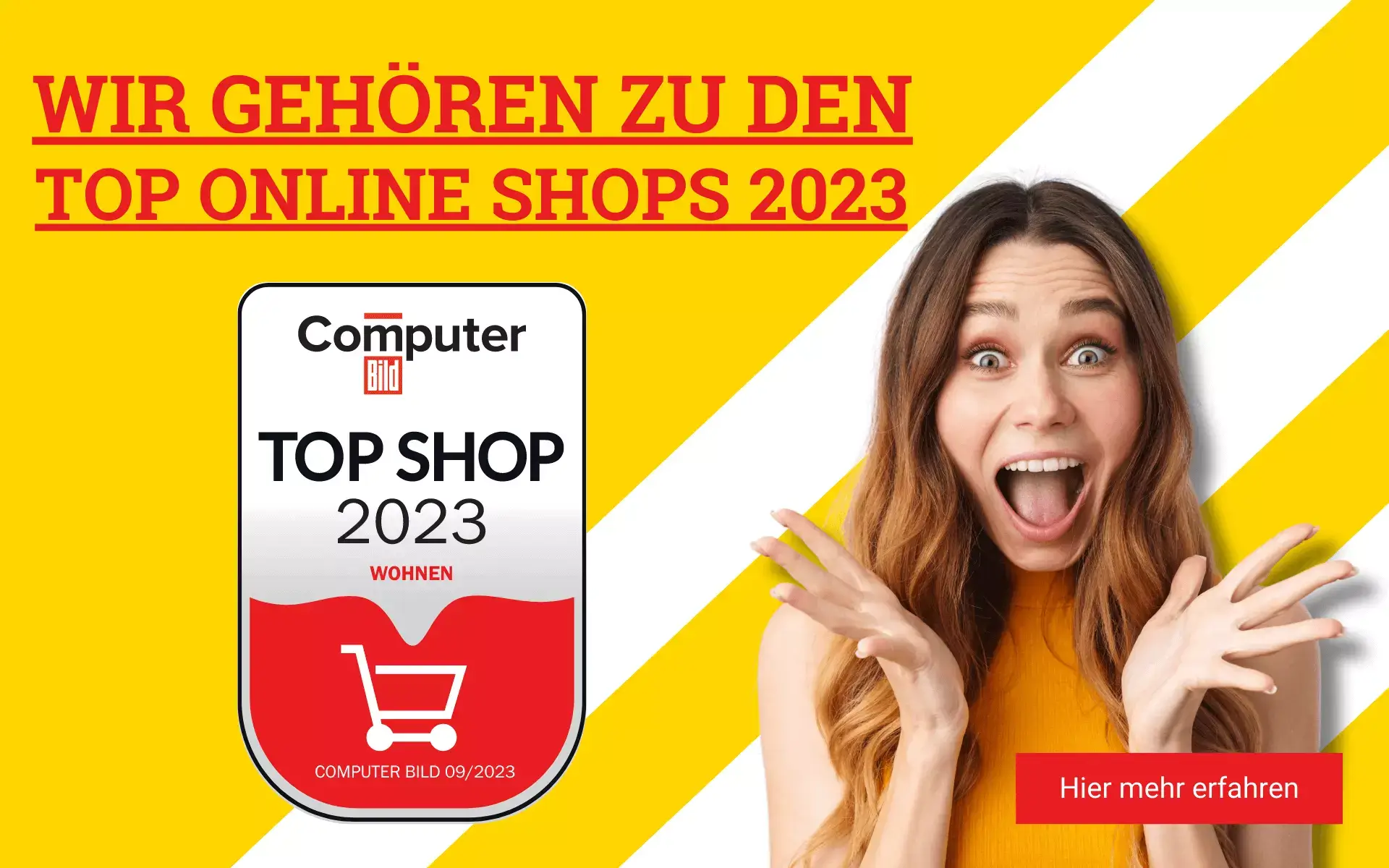 Auszeichnung bester Online Shop