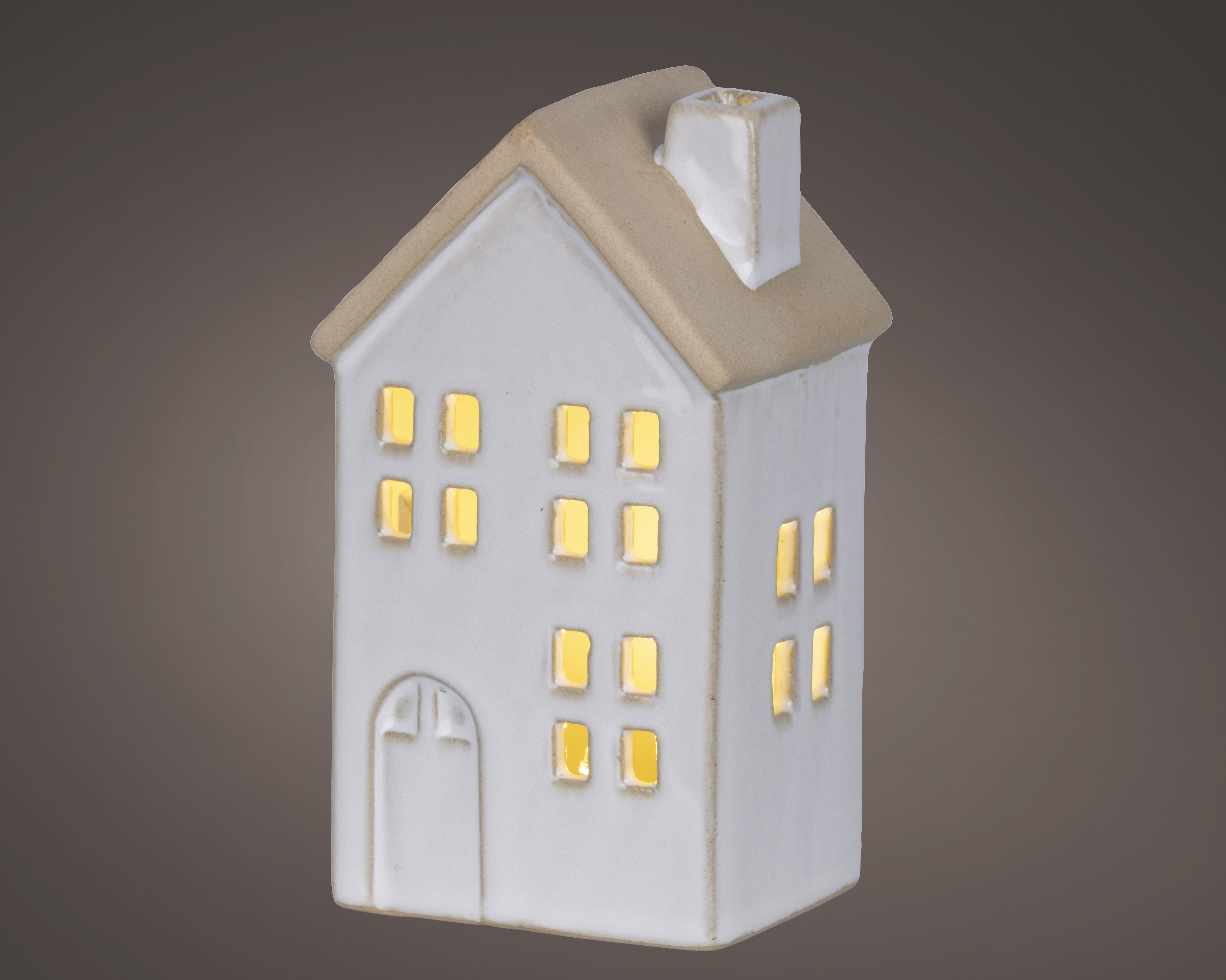 Haus mit LED  DEKO