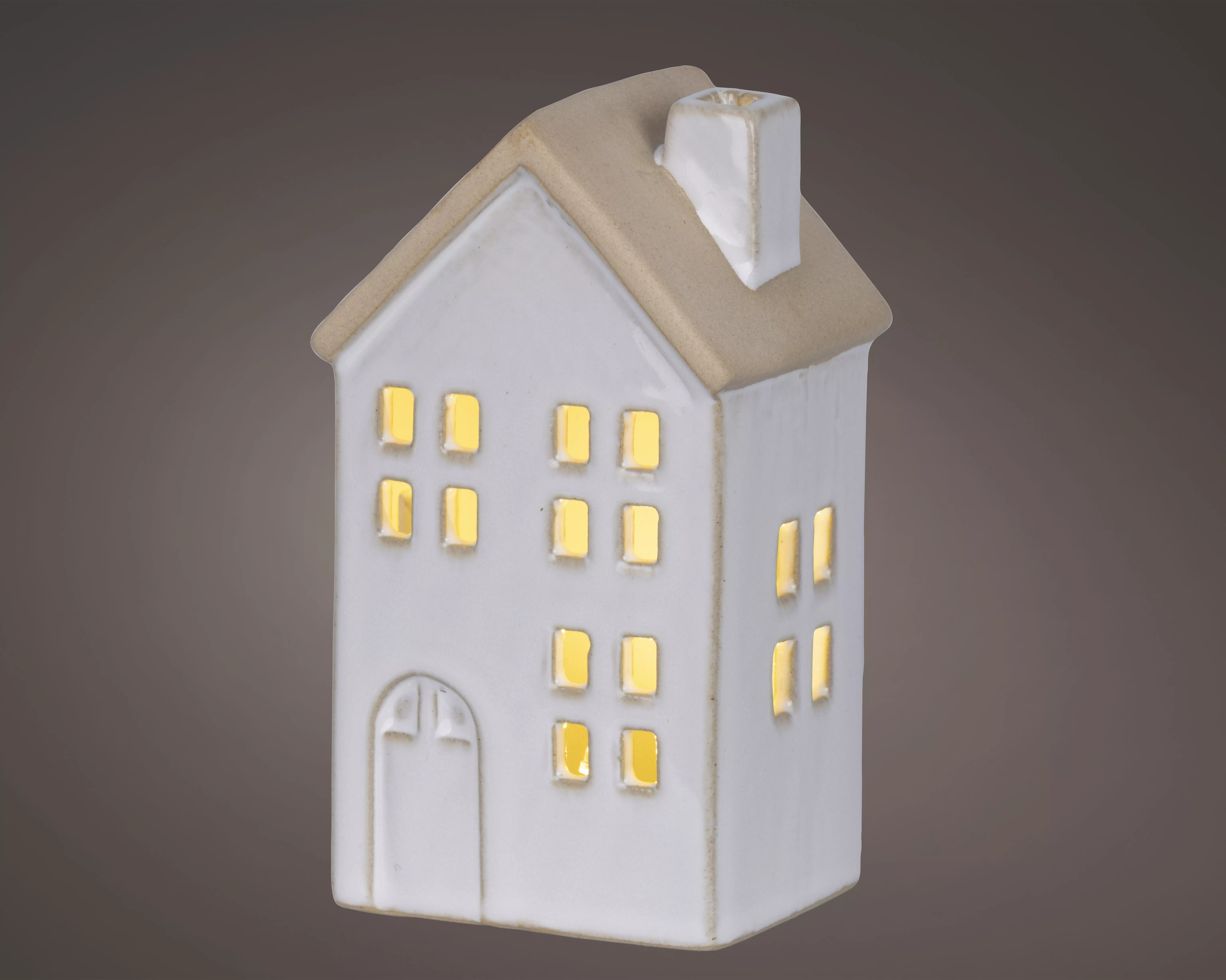 Haus mit LED  DEKO