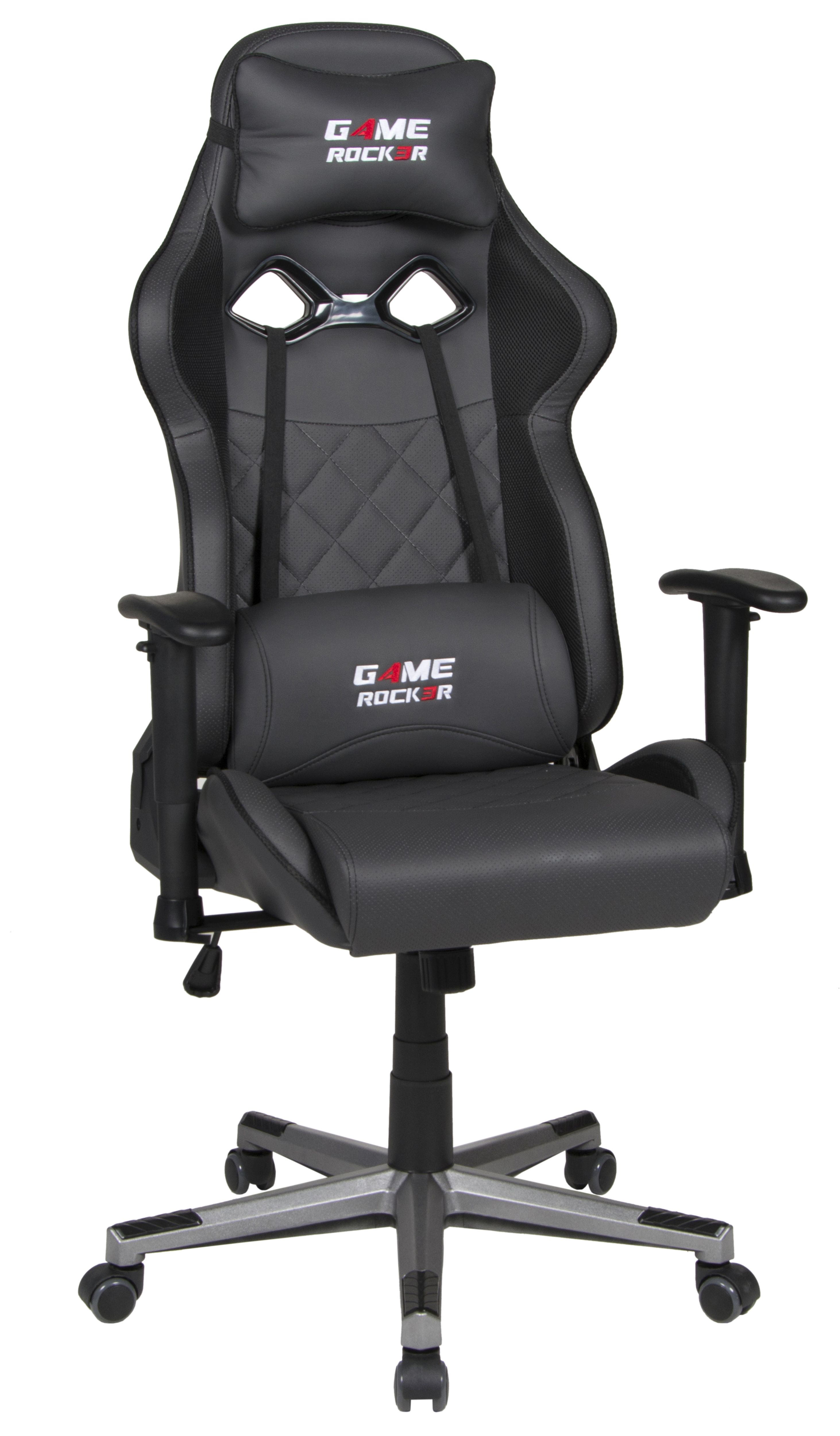 Gaming/Schreibtischstuhl GAME-ROCKER G-30 schwarz | 499150-0 | LARGE