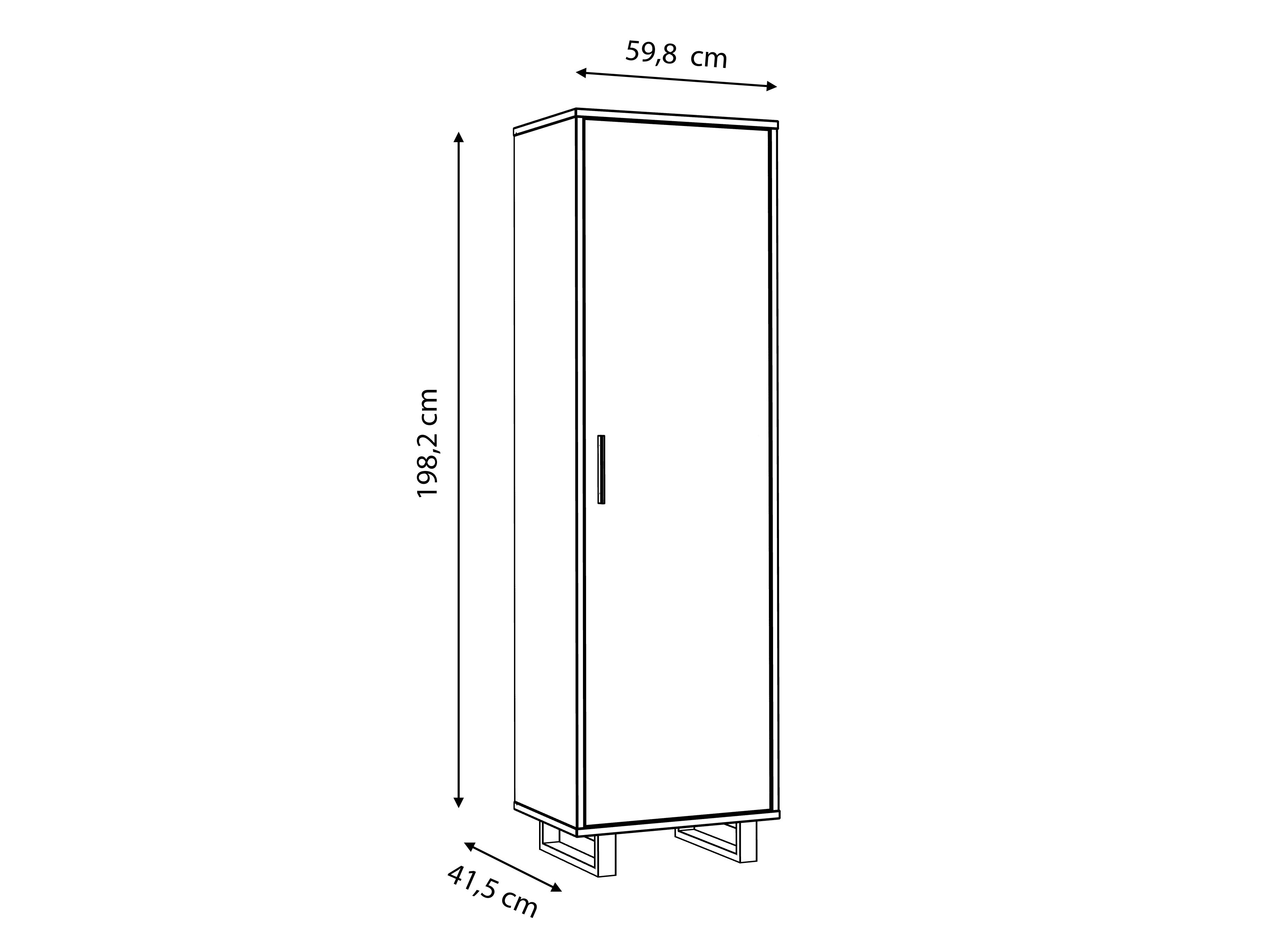 Garderobenschrank MARACAY | 504006-0