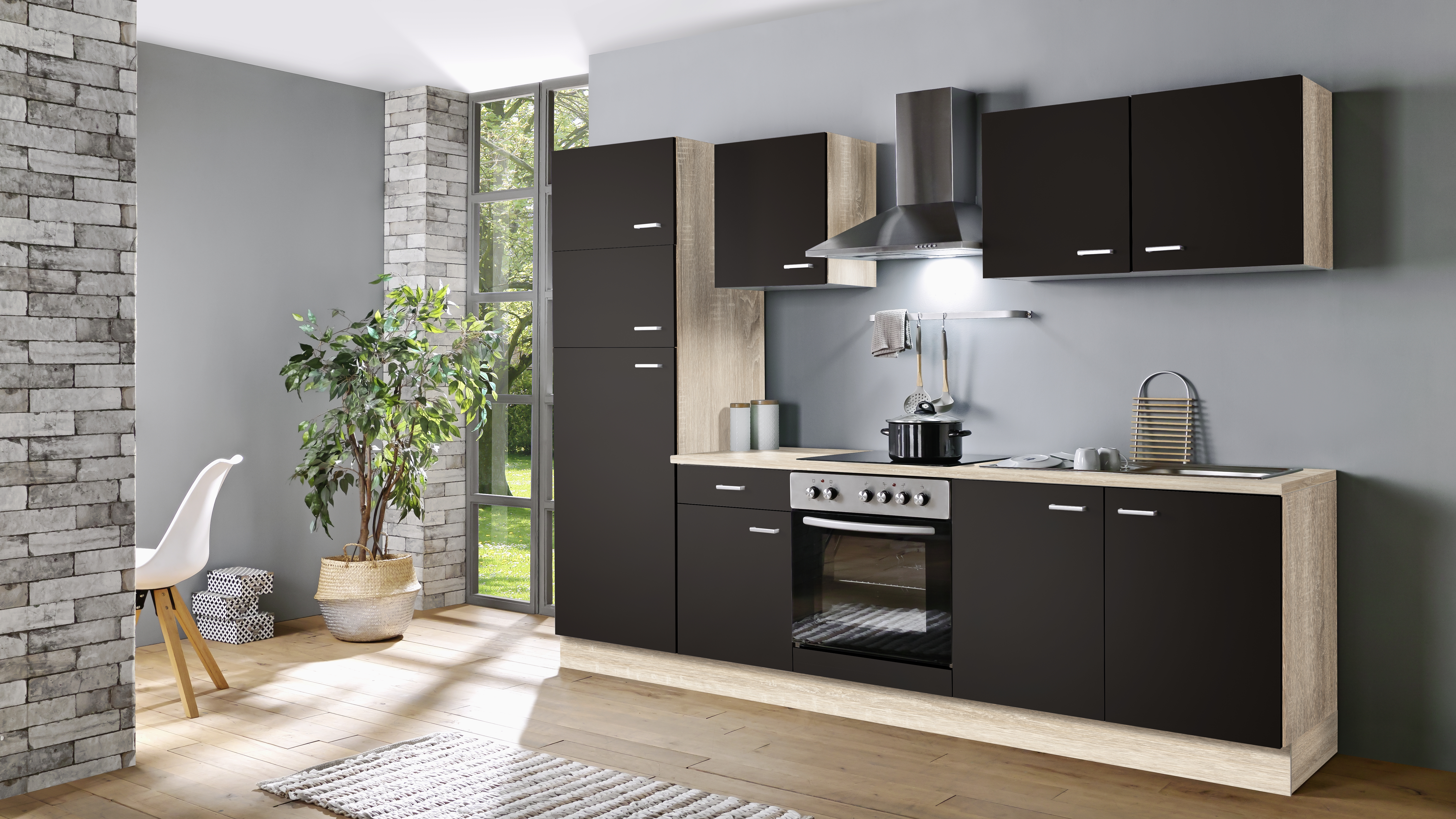 Küchenblock mit E-Geräten CLASSIC Küchenblock mit E-Geräten CLASSIC