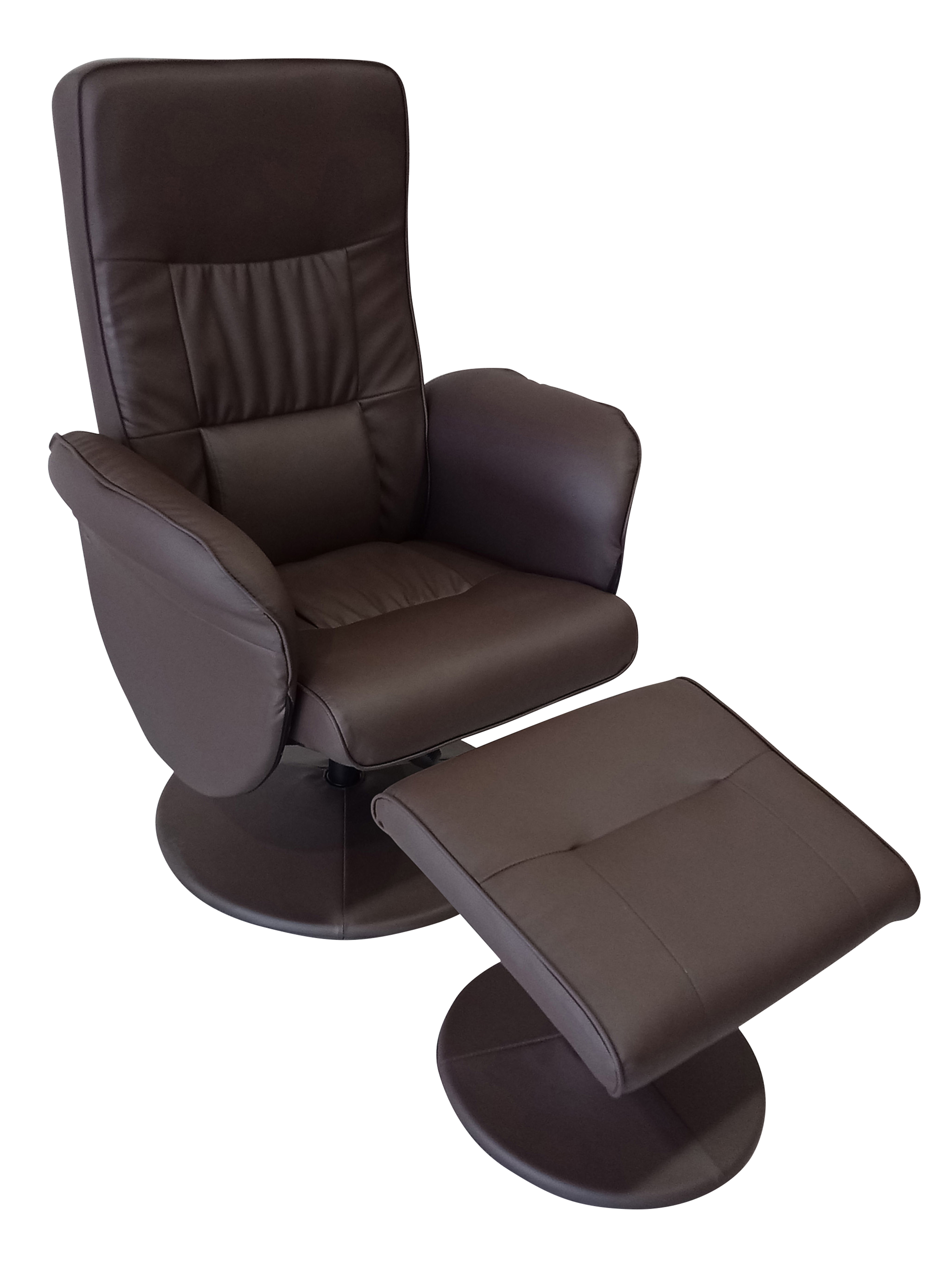 TV-Sessel mit Ottomane RFU-8000 032-80