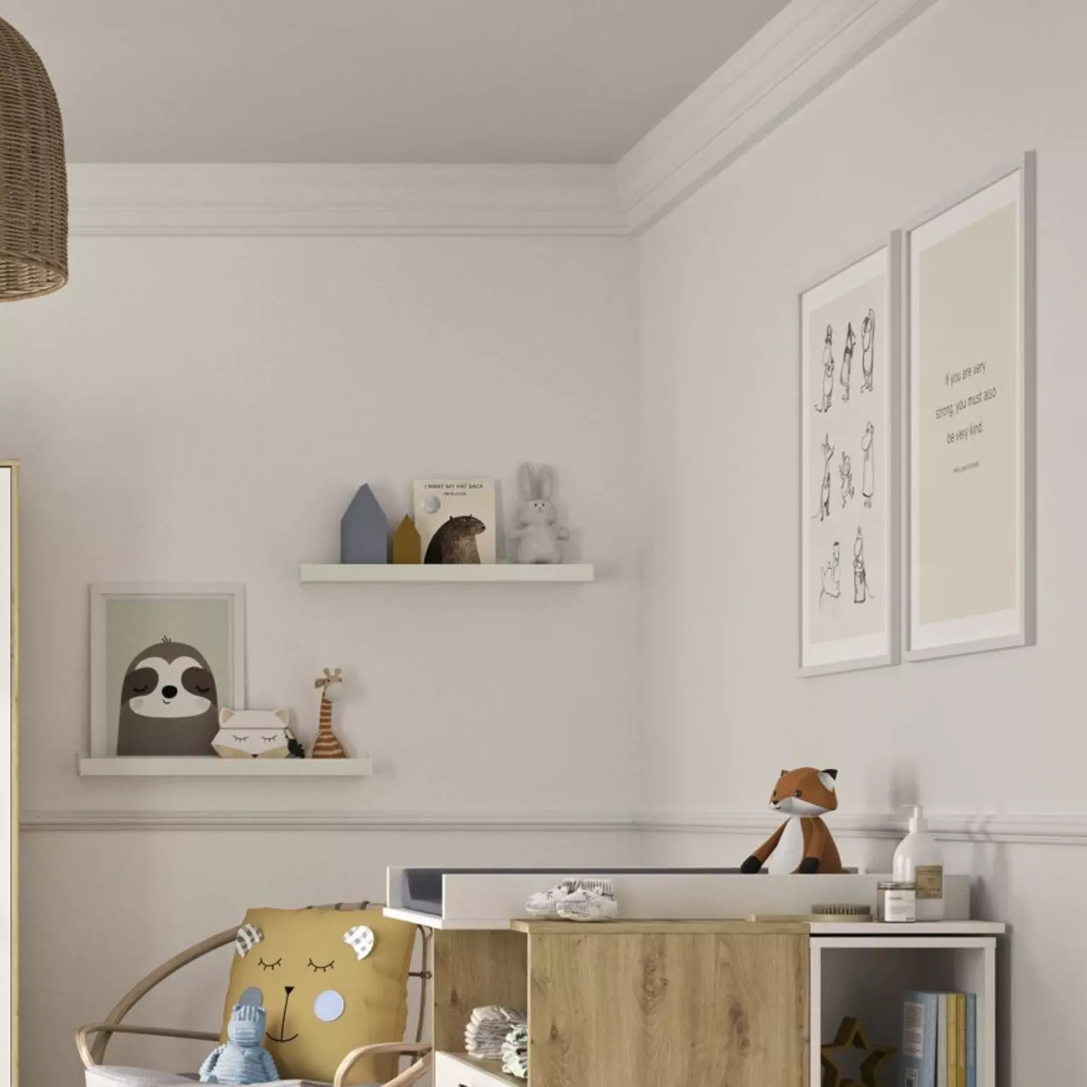 Babyzimmer 6-teilig ARTHUR