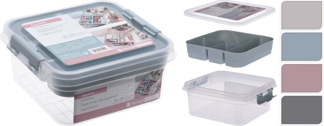 Aufbewahrungsbox  4 sortiert