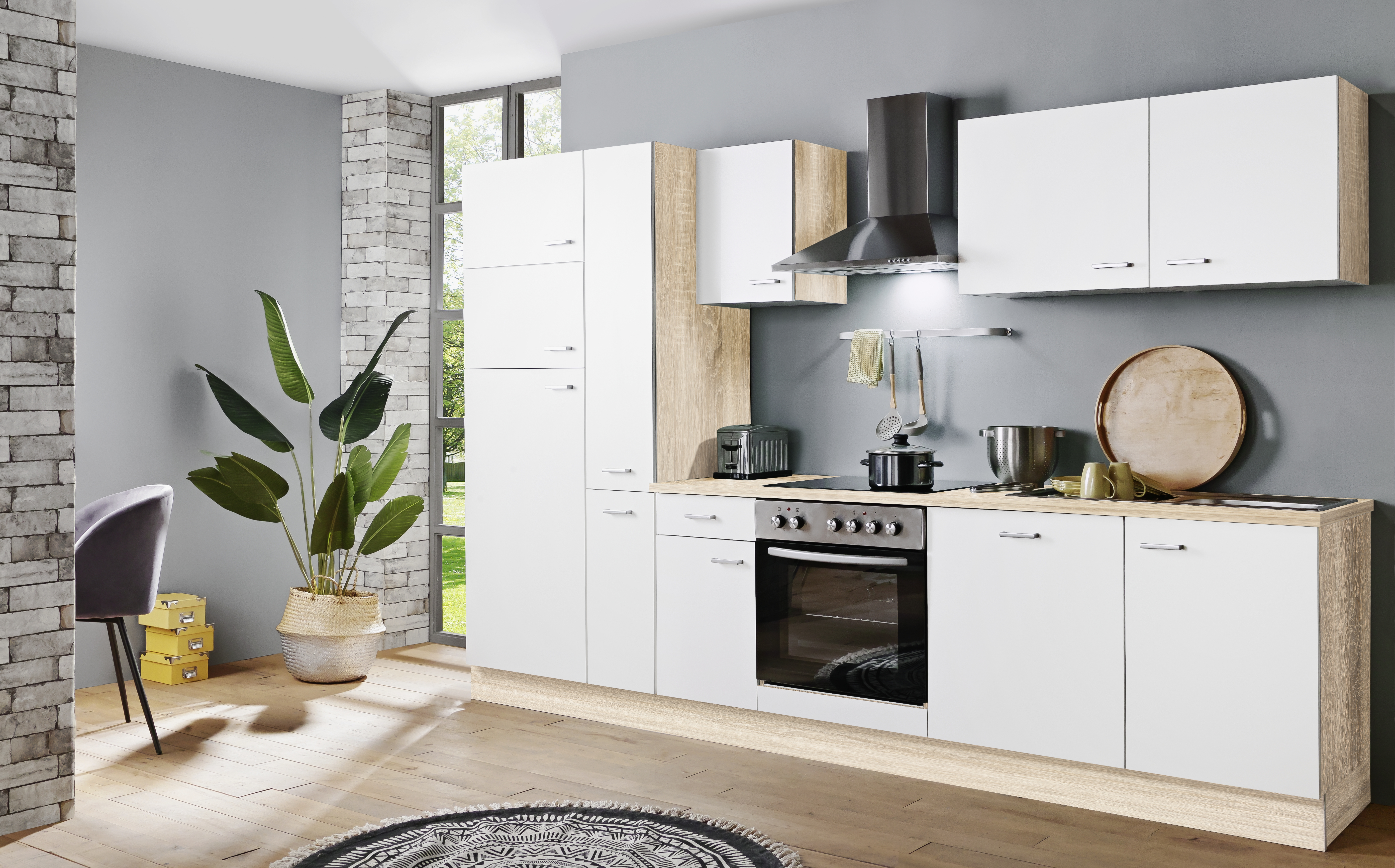 Küchenblock mit E-Geräten CLASSIC Küchenblock mit E-Geräten CLASSIC