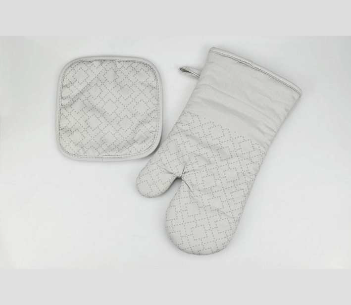 2tlg. Topfhandschuh und Topflappen MICHELINO 2tlg. Topfhandschuh und Topflappen MICHELINO