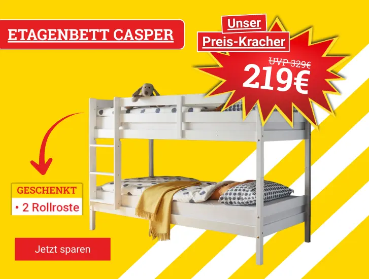 Etagenbett CASPAR - jetzt MEGA sparen>
