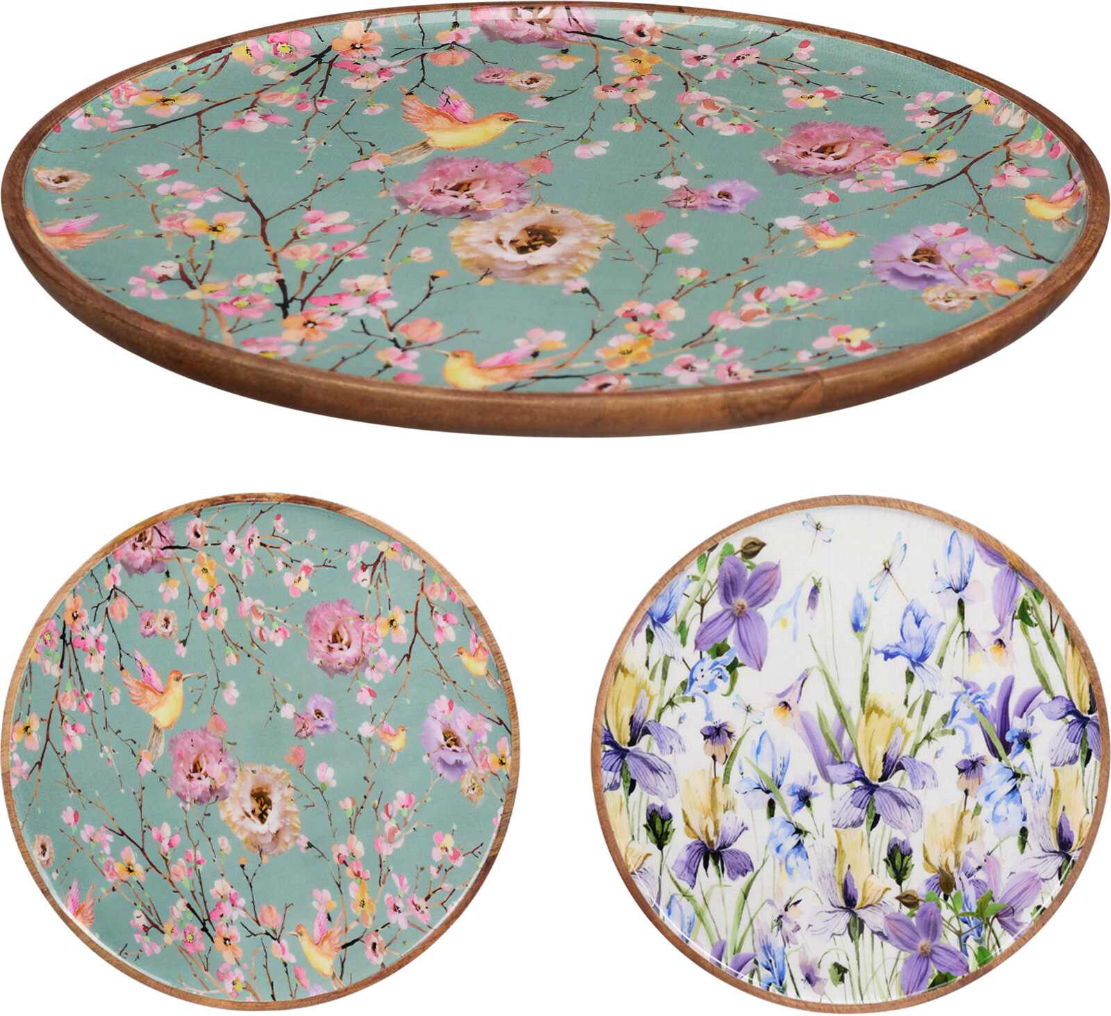 Dekoteller Blumen EH