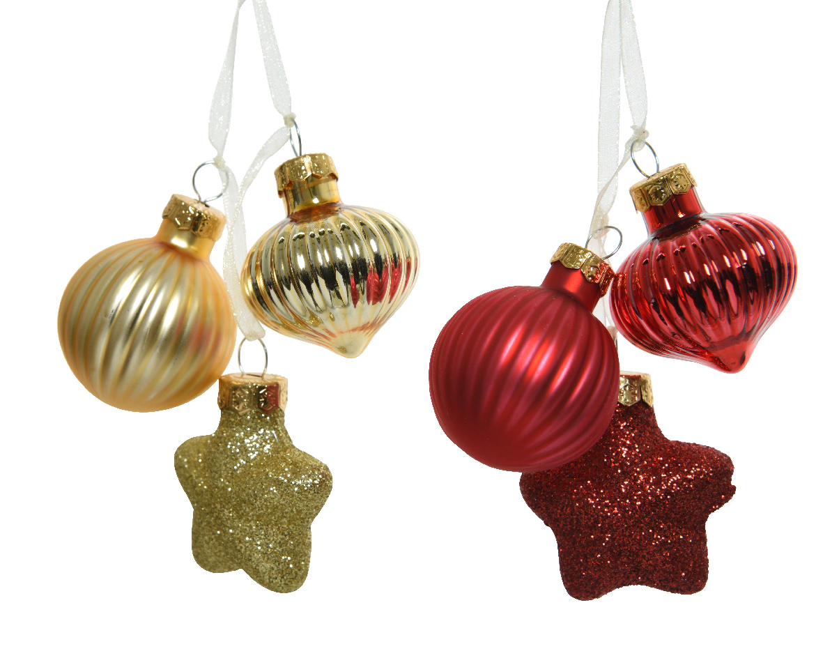 Glashänger 3er ORNAMENT