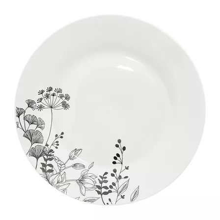 Service 18tlg. White Floral