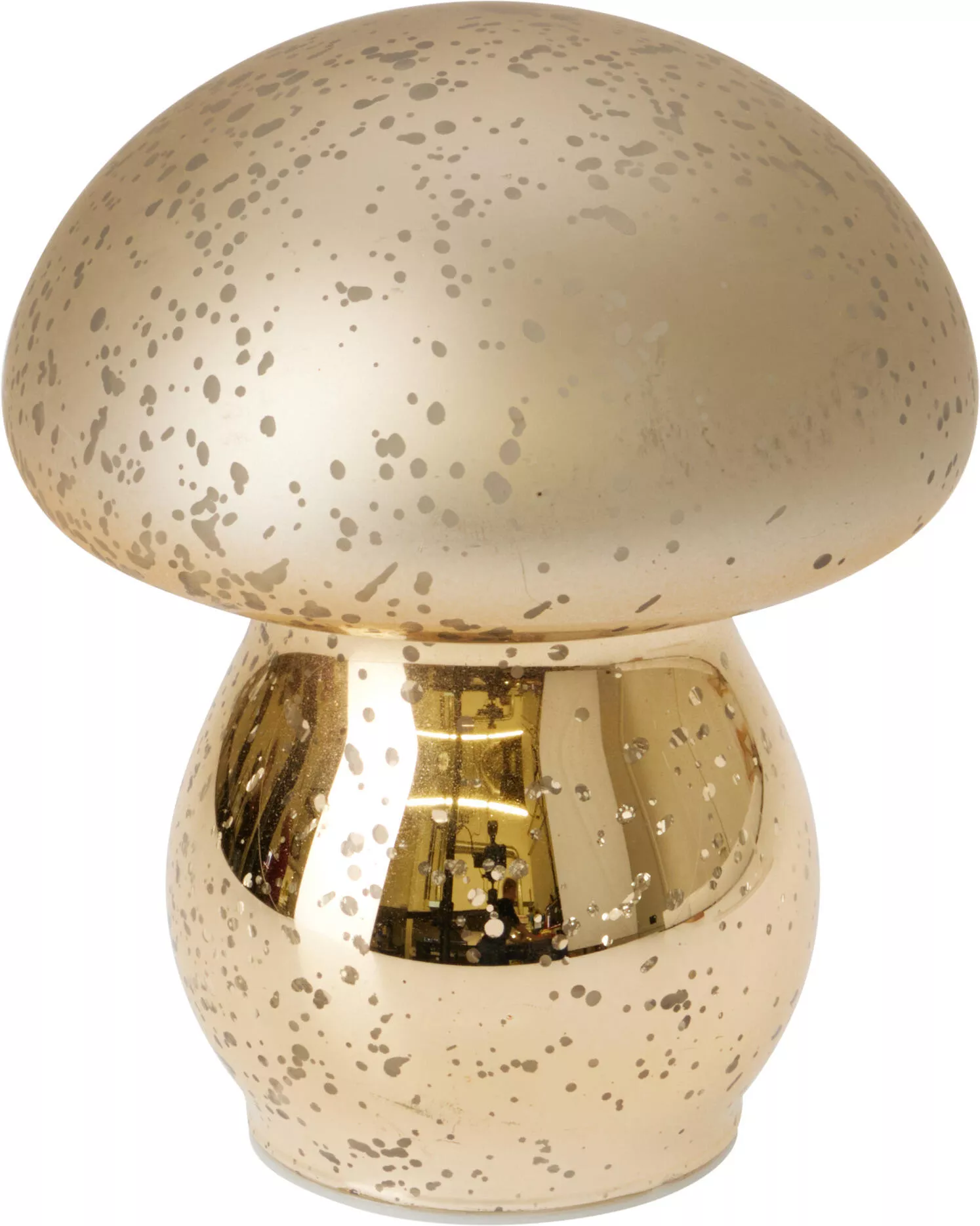 Glaspilz mit LED DEKO