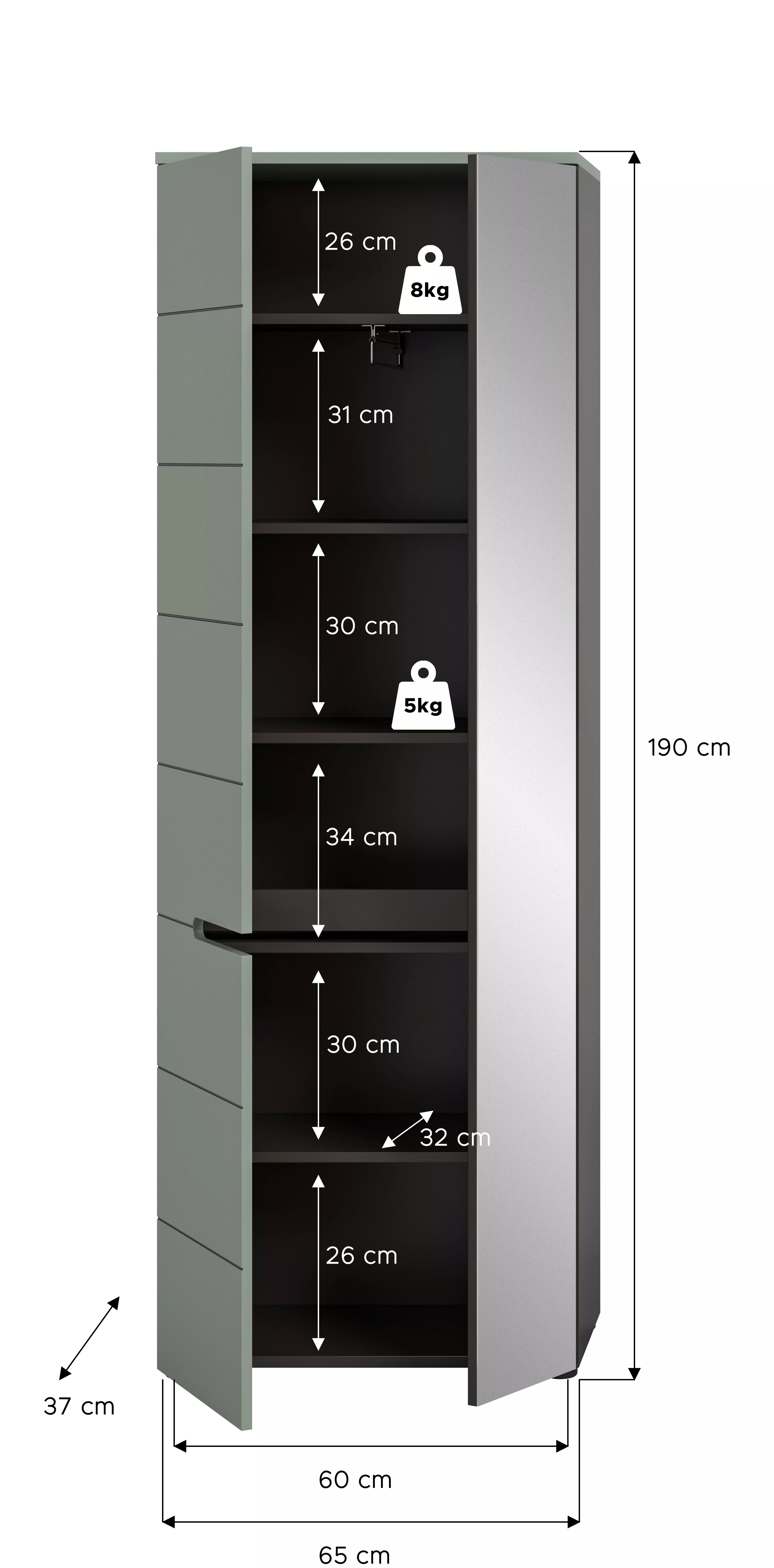 Garderobenschrank GOBA