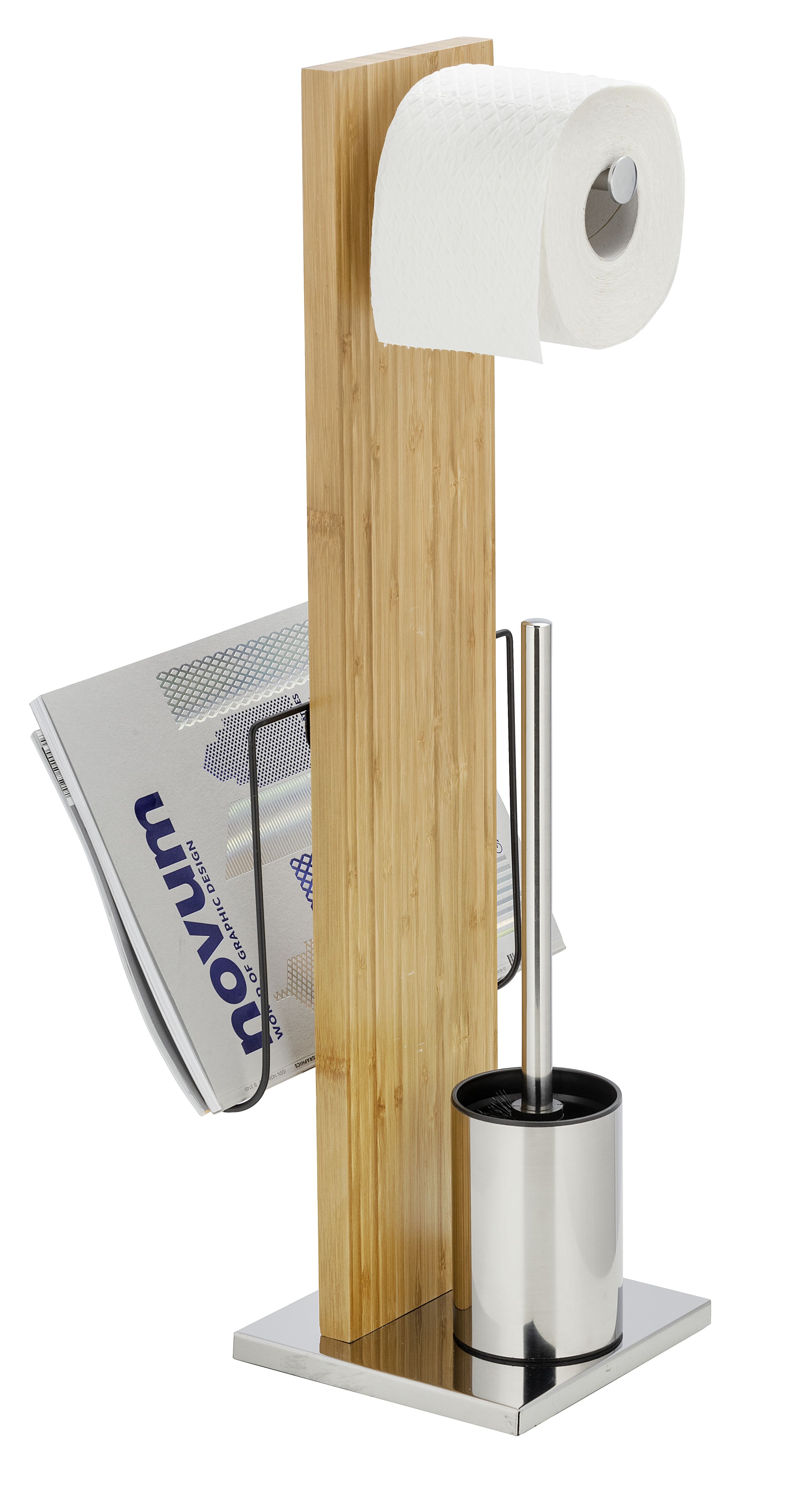 Stand WC-Garnitur + Zeitungshalter PORTOFINO Stand WC-Garnitur + Zeitungshalter PORTOFINO