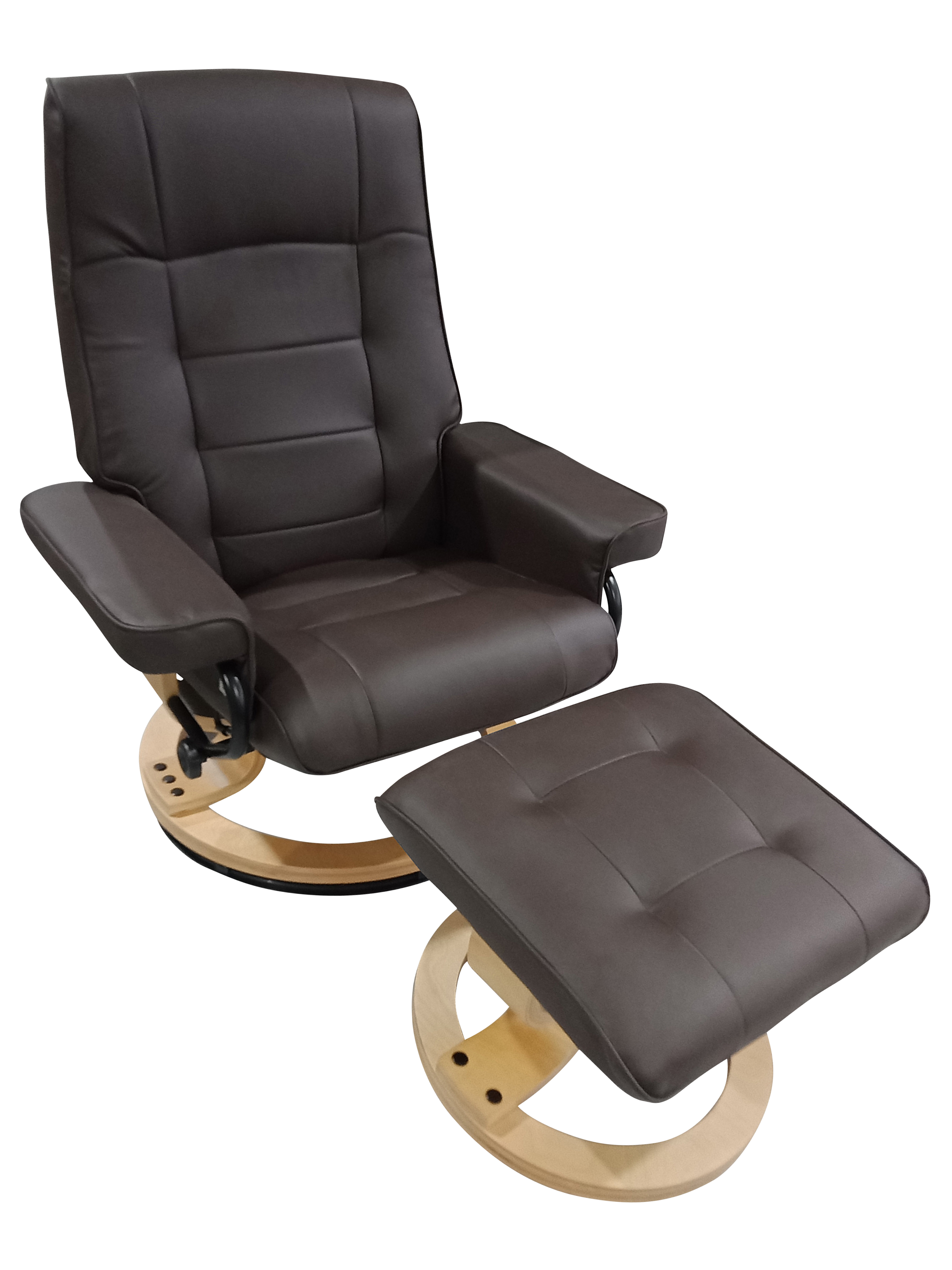 TV-Sessel mit Hocker RFU-8000 034-01 | schwarz