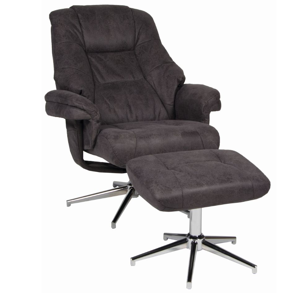 Relax Chair mit Hocker BURNABY