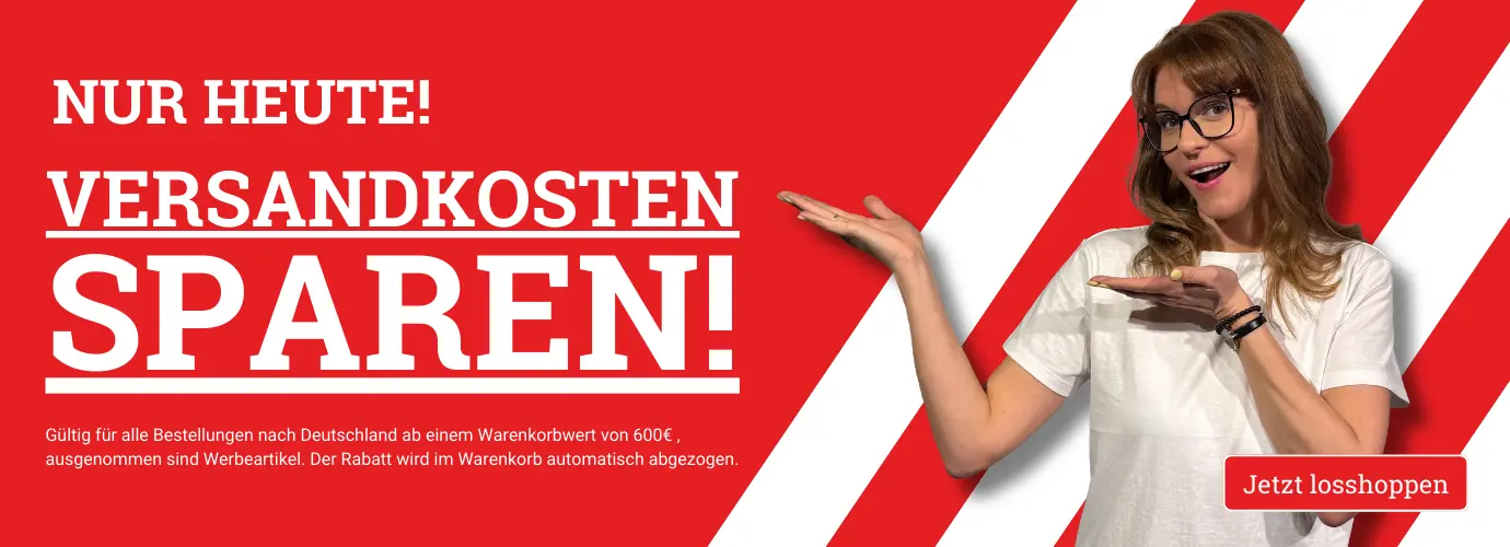 NUR HEUTE! Versandkostenfrei shoppen
