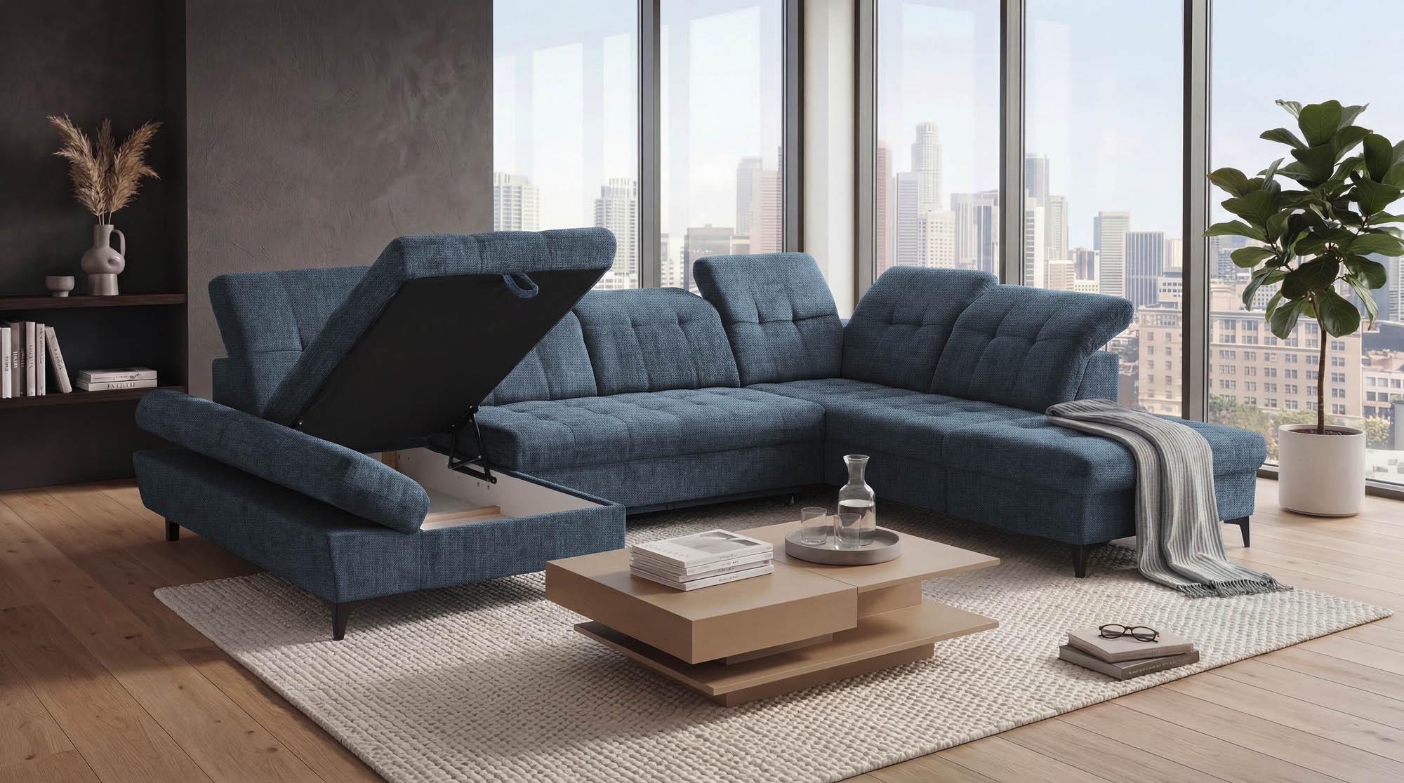 Wohnlandschaft mit Funktion MERCY