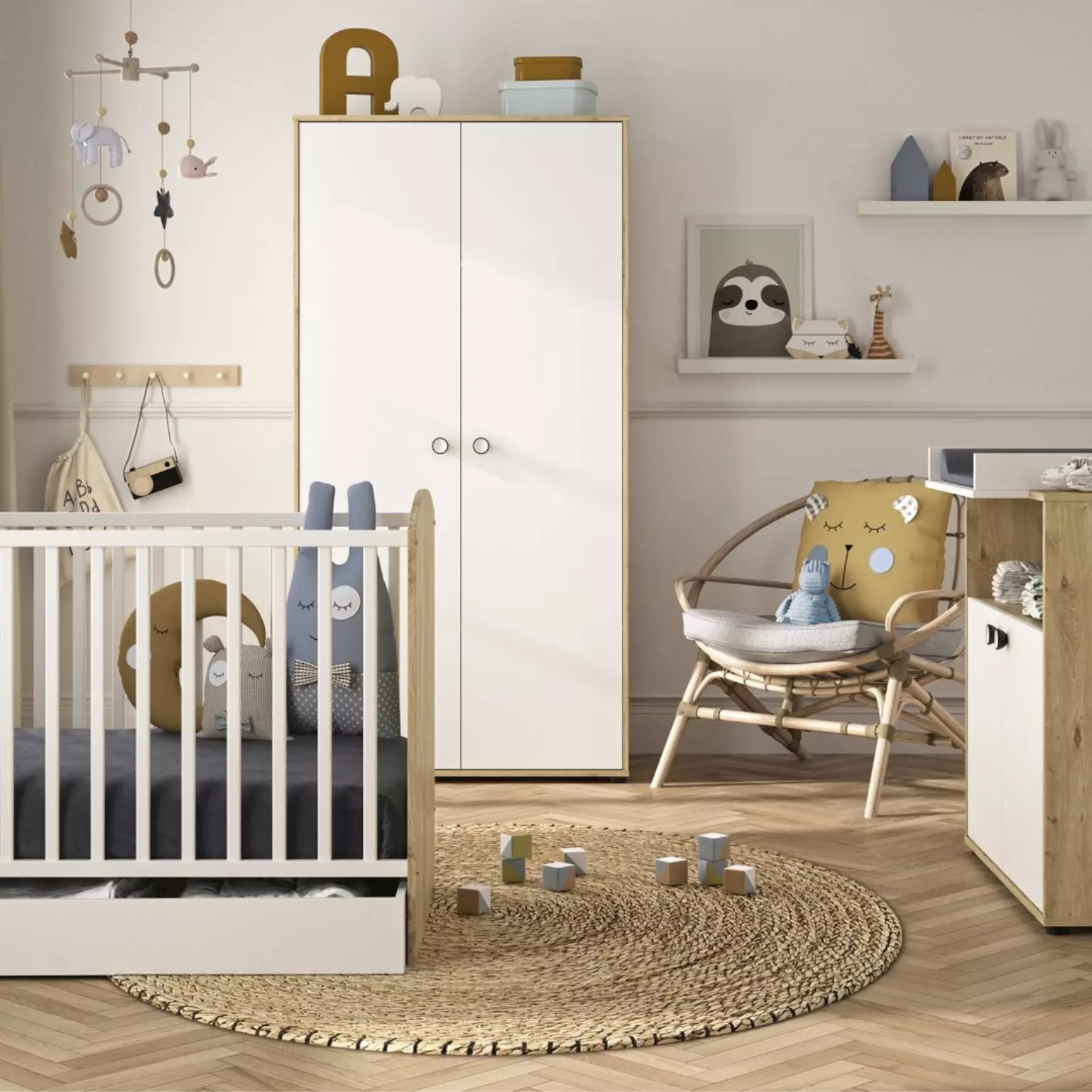 Babyzimmer 6-teilig ARTHUR Babyzimmer 6-teilig ARTHUR