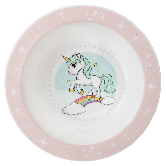 Teller tief Einhorn RAINBOW Teller tief Einhorn RAINBOW