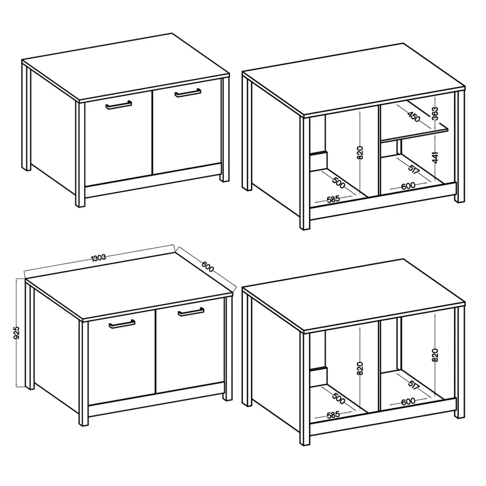Spülenschrank SICILIA