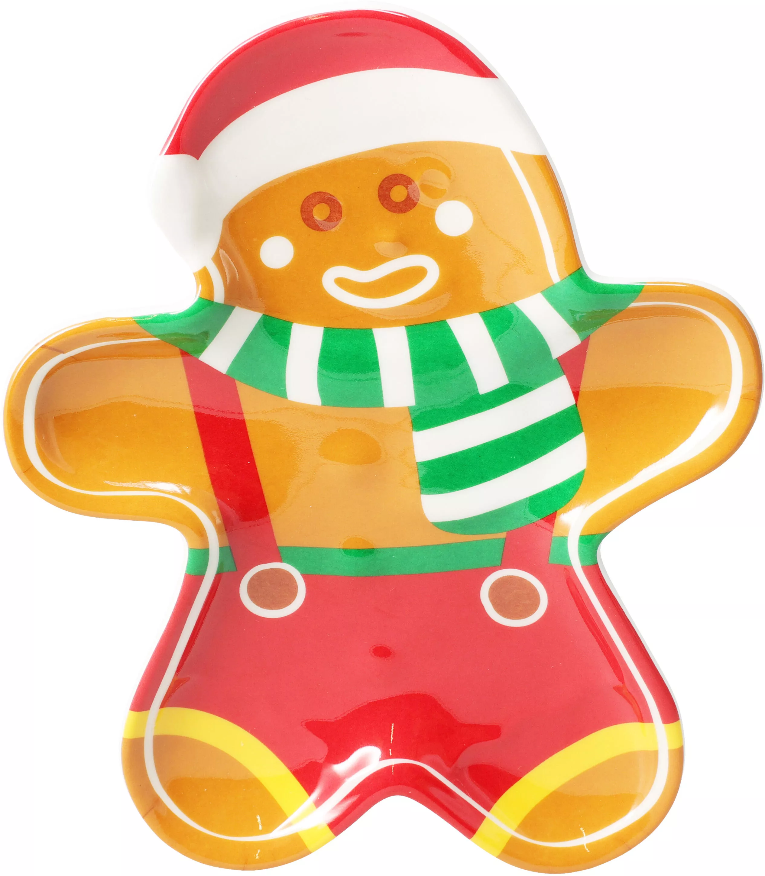 Teller Lebkuchenmann CHRISTMAS