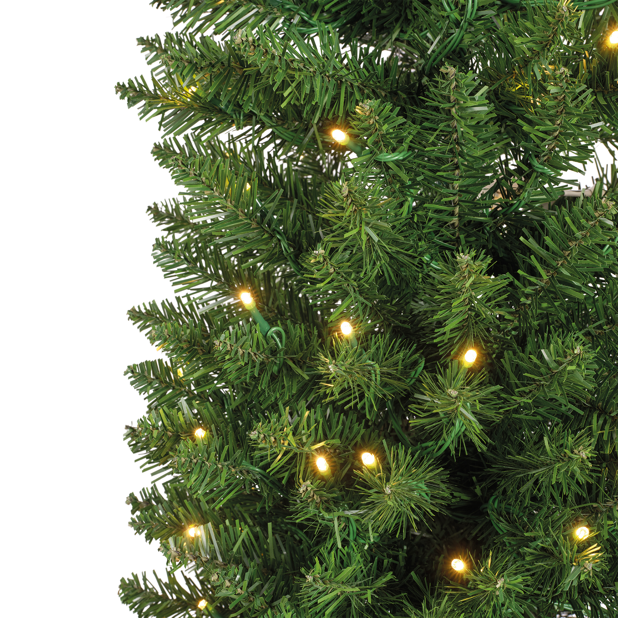 Tannenbaum 180cm mit LED Lichterkette  PENCIL KIEFER