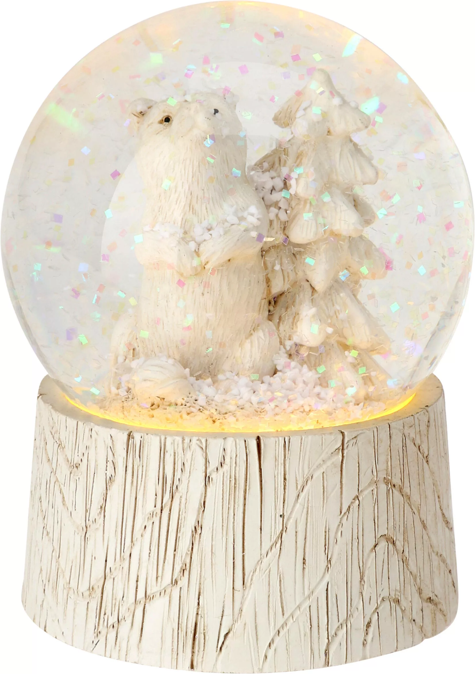 Schneekugel LED  CHRISTMAS