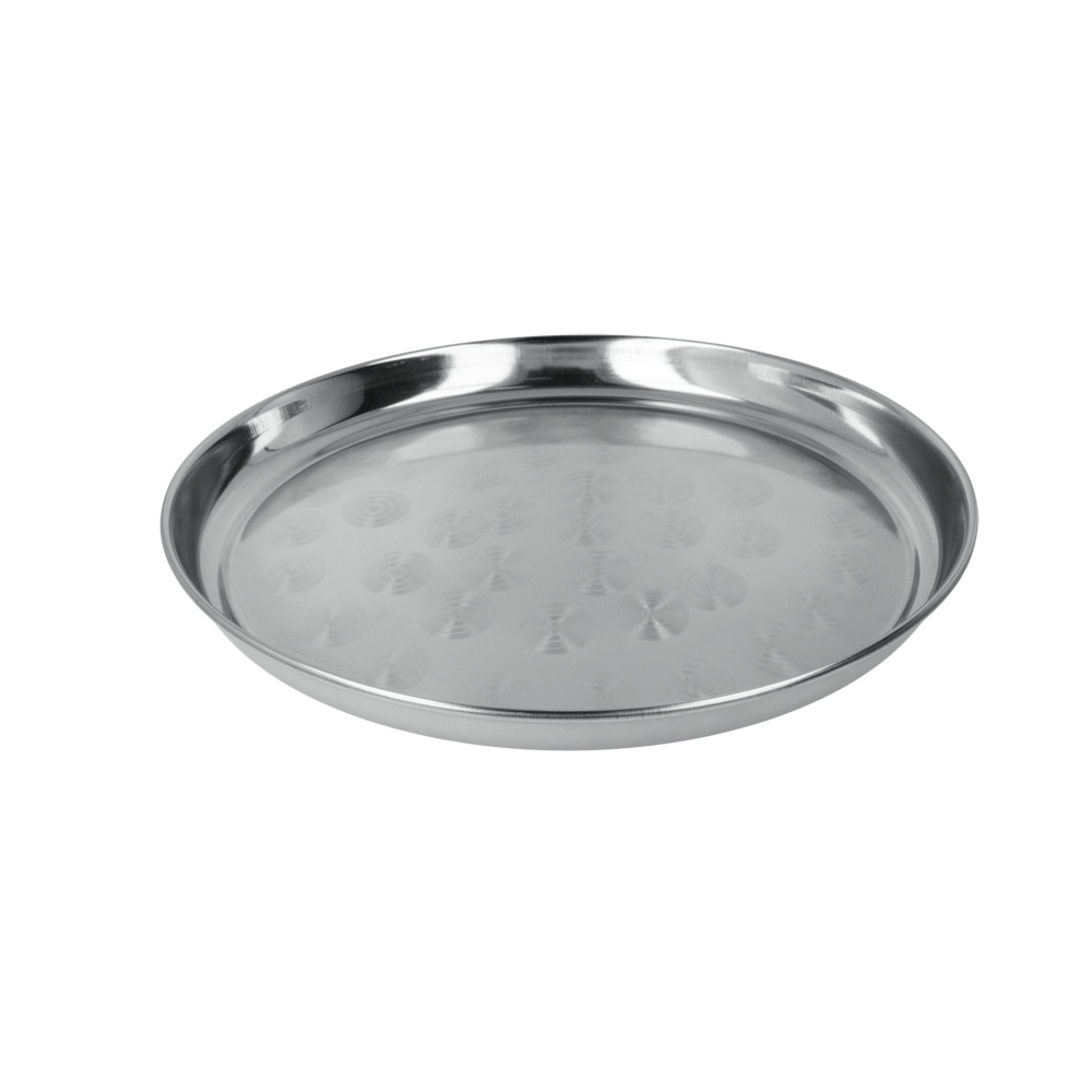 Tablett rund INOX