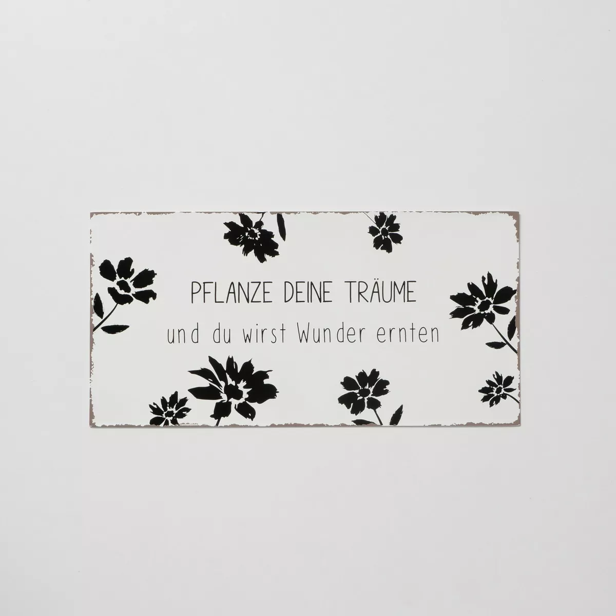 Schild mit Spruch ESRA Schild mit Spruch ESRA