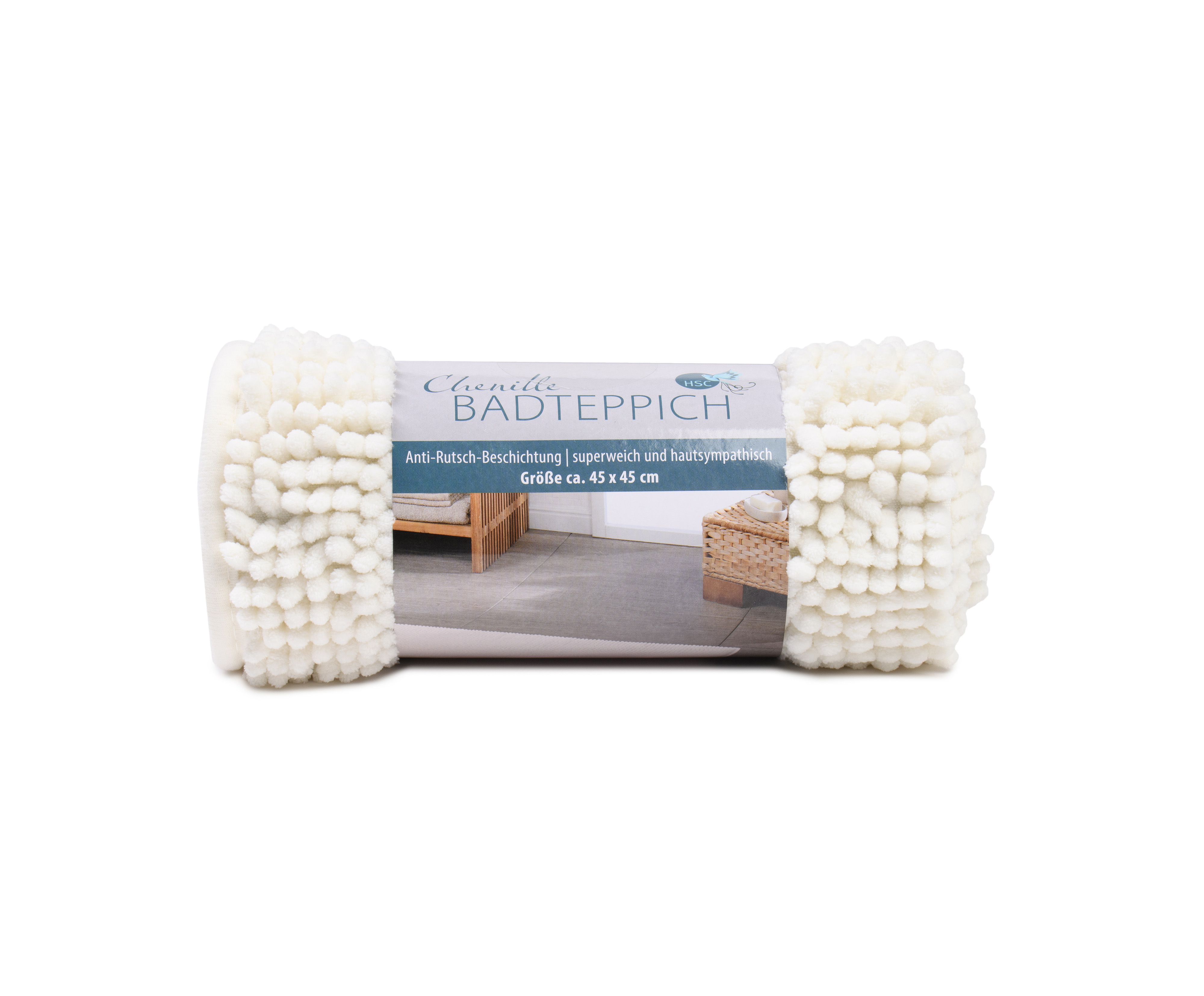 Badteppich Chenille Mikrofaser CHELSEA