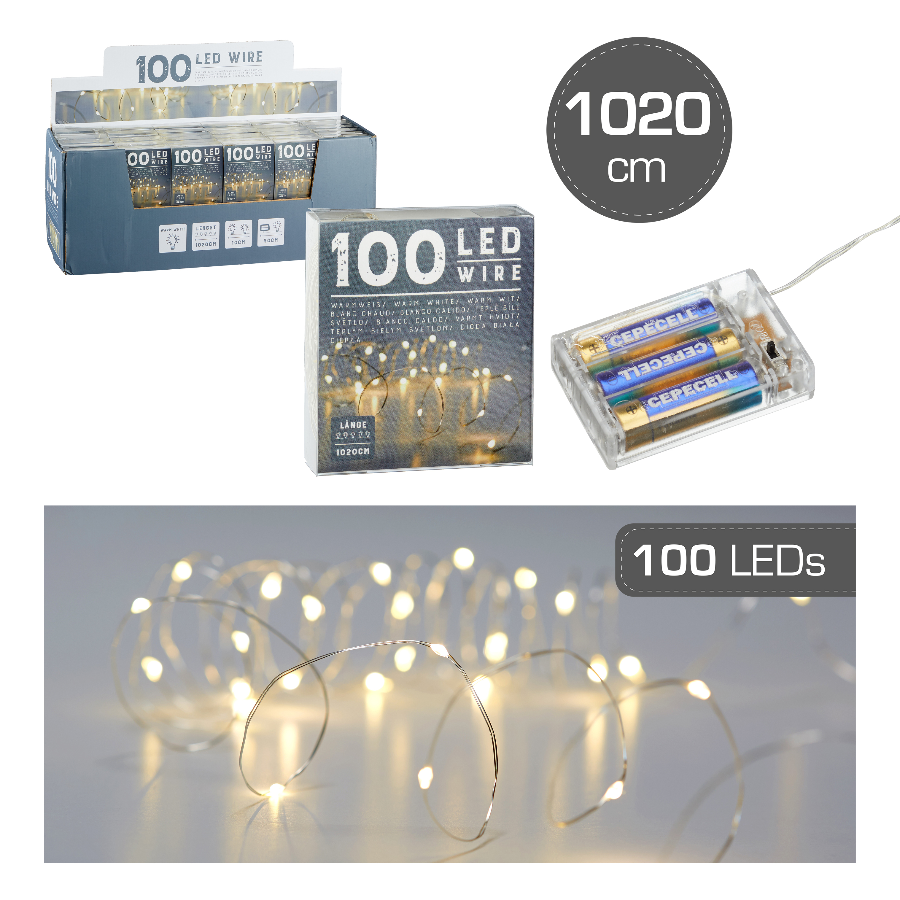 Mikro LED 100er Lichterkette