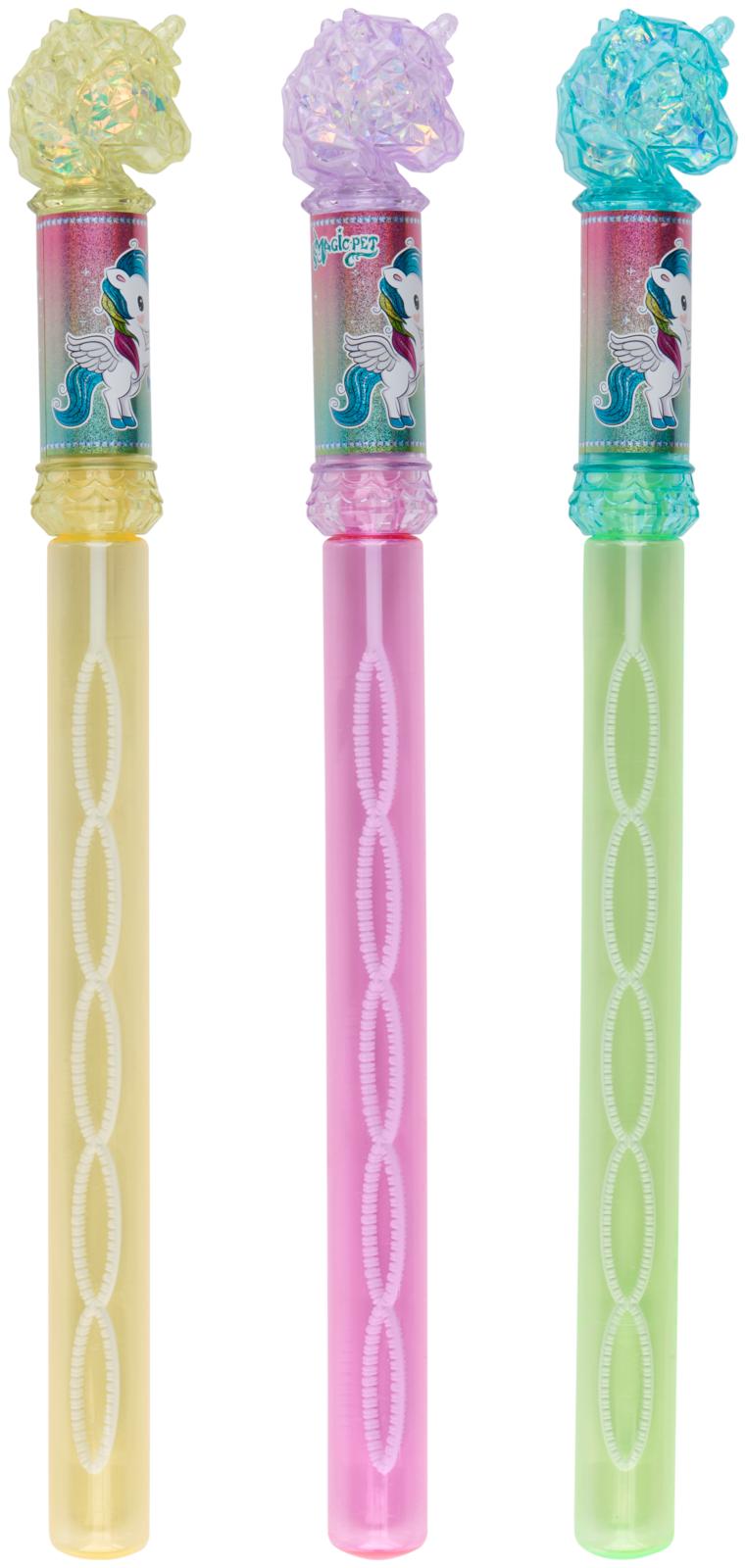 Seifenblasenstab Glitzer Einhorn BUBBLES