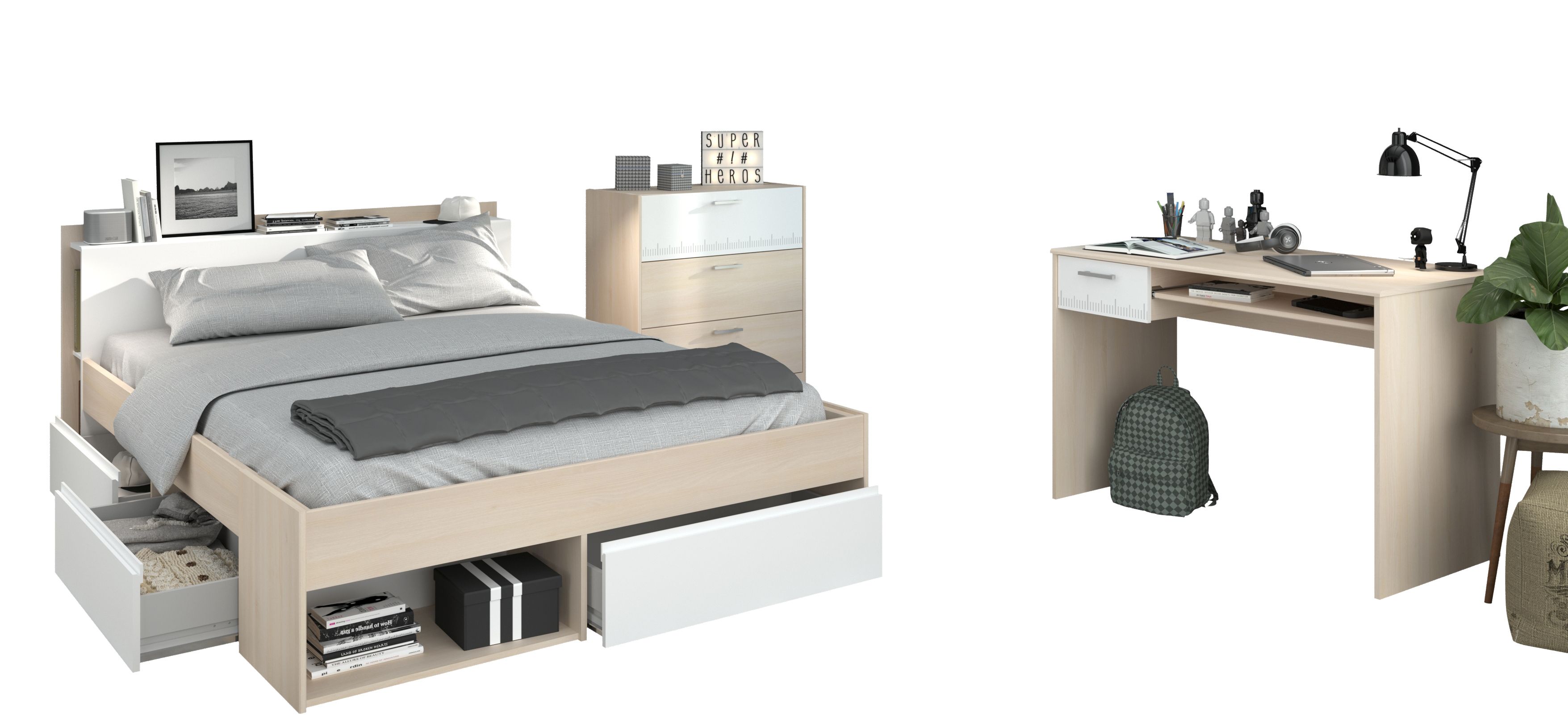 Schlafzimmer 3-teilig MOST 60 Schlafzimmer 3-teilig MOST 60