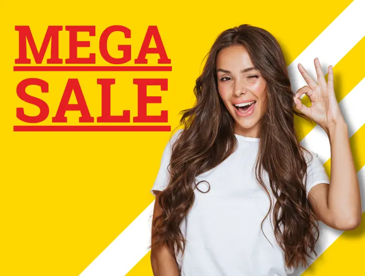 MEGA Sale - jetzt sparen MEGA Sale - jetzt sparen
