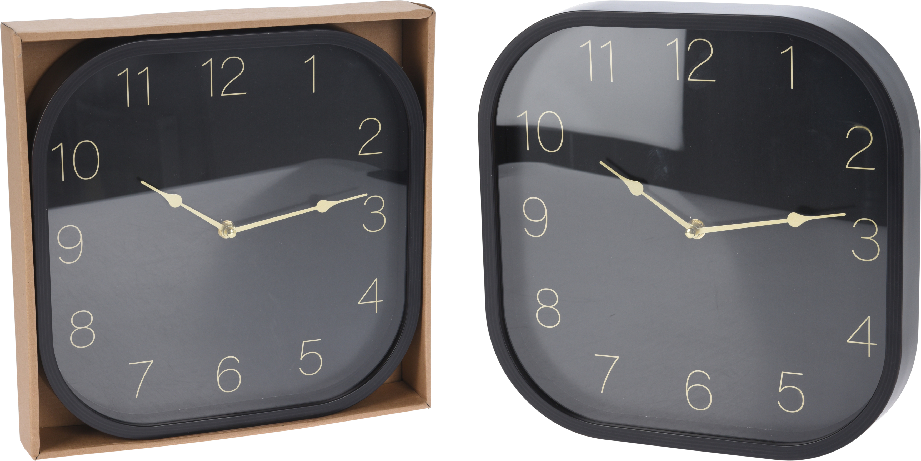 Wanduhr eckig EH