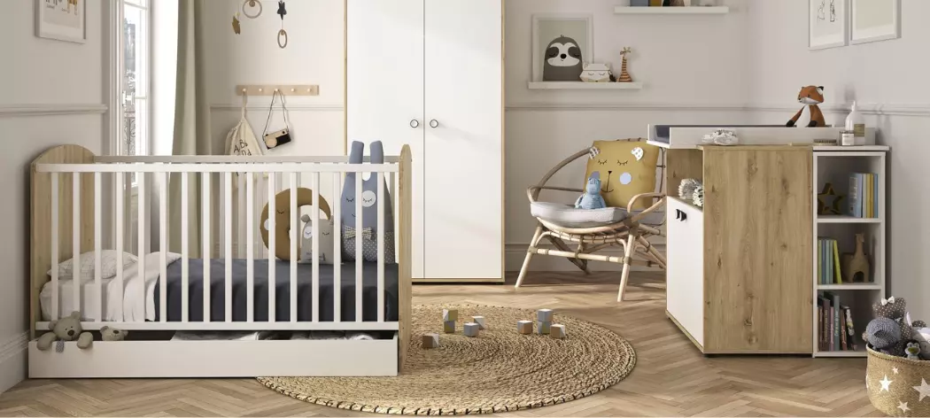 Babyzimmer 6-teilig ARTHUR