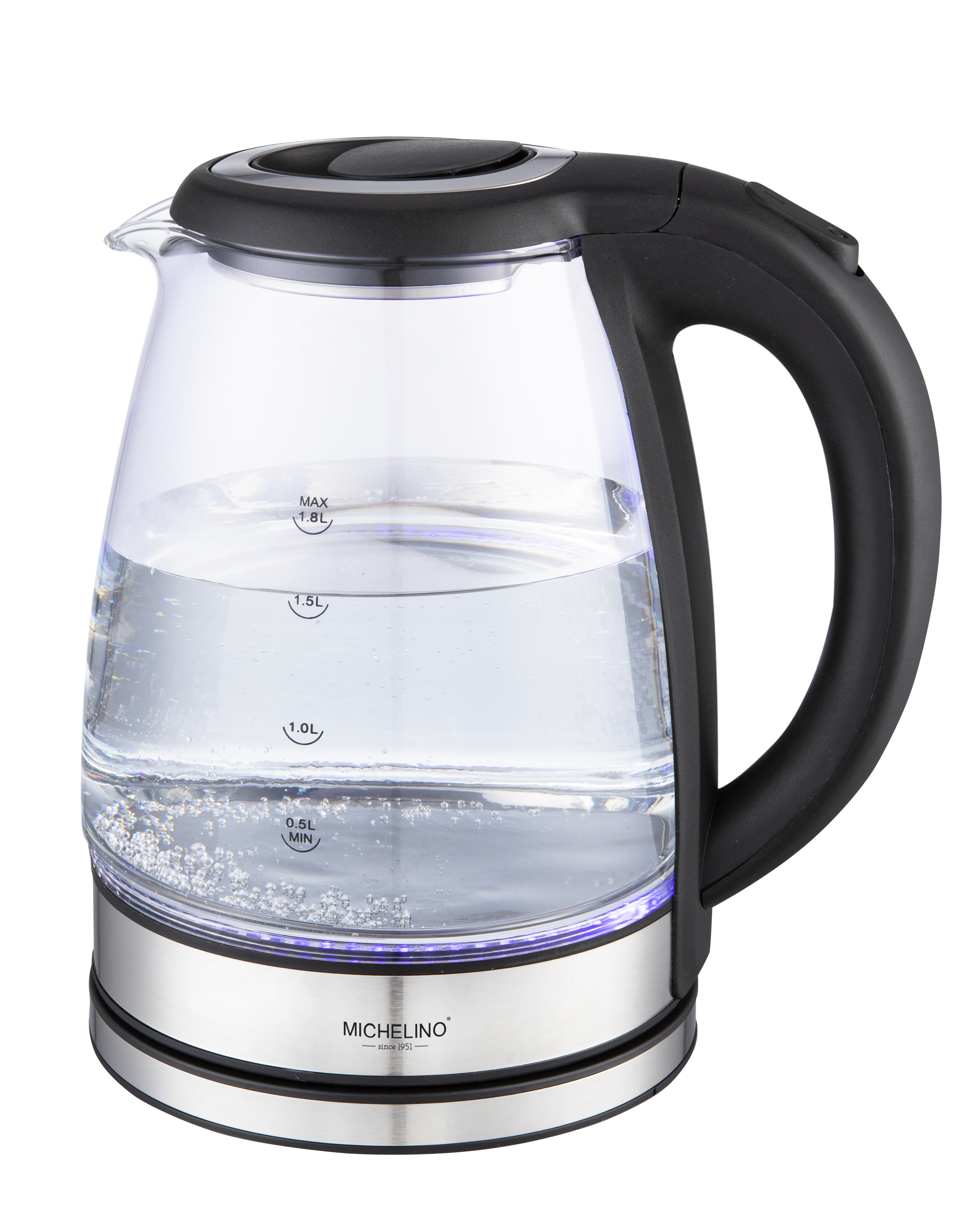 Wasserkocher Glas MICHELINO