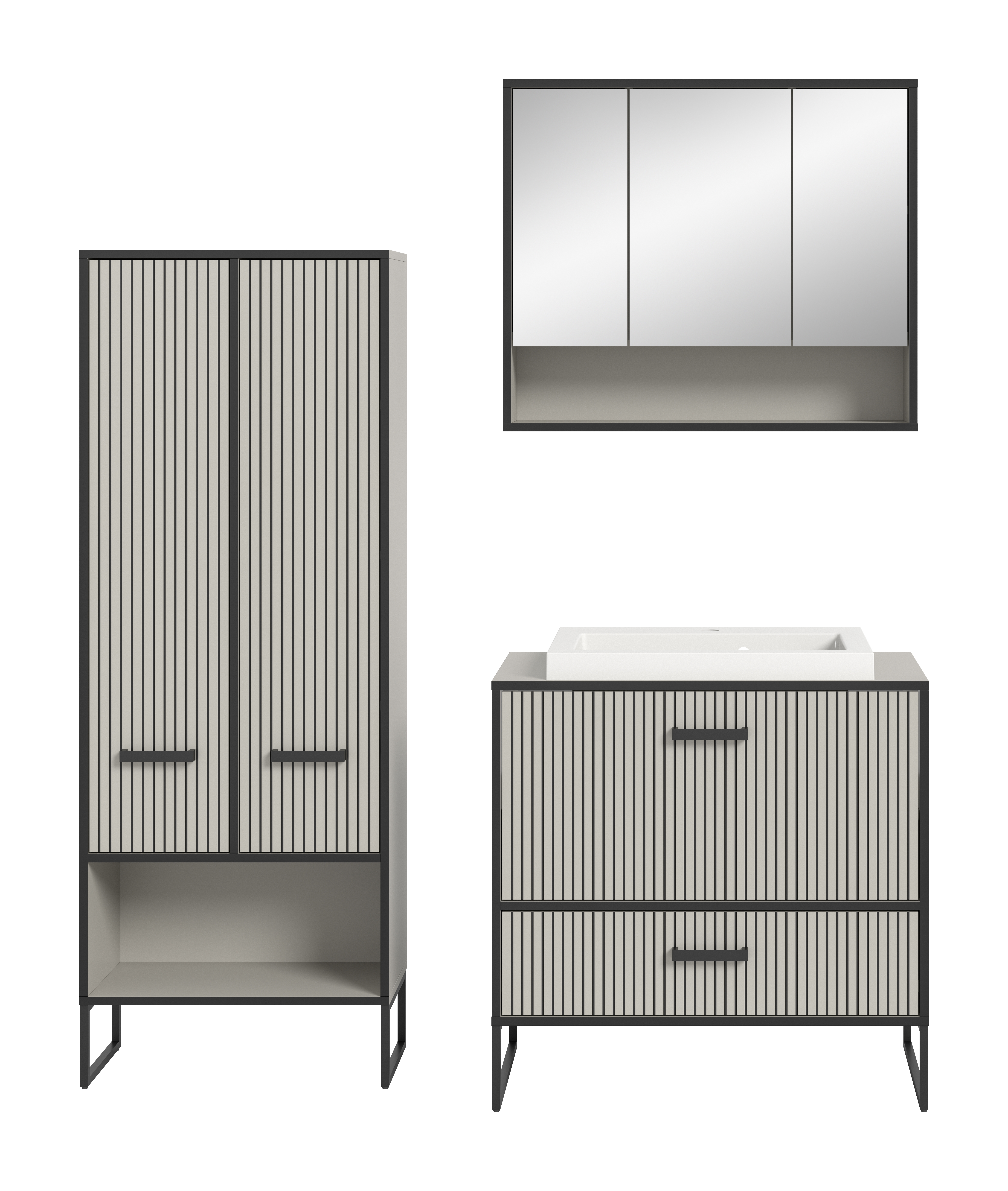 Badkombination 4-teilig BAGNO Badkombination 4-teilig BAGNO