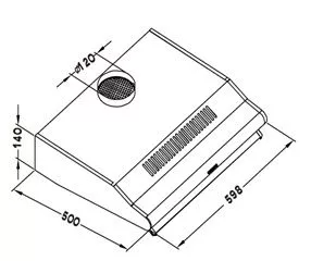 Dunstabzugshaube UBH3001X