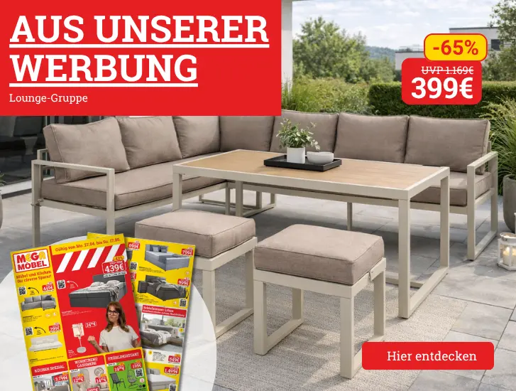 Aus unserer Werbung! Gartenlounge RDF-9119010-40