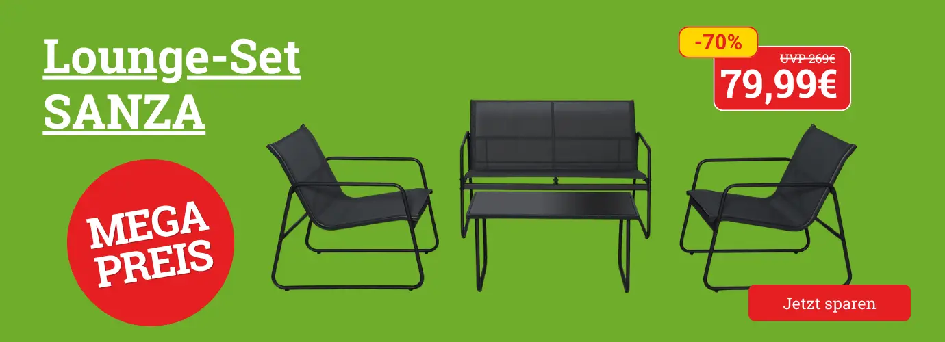 Aus unserer Werbung! Lounge-Set SANZA
