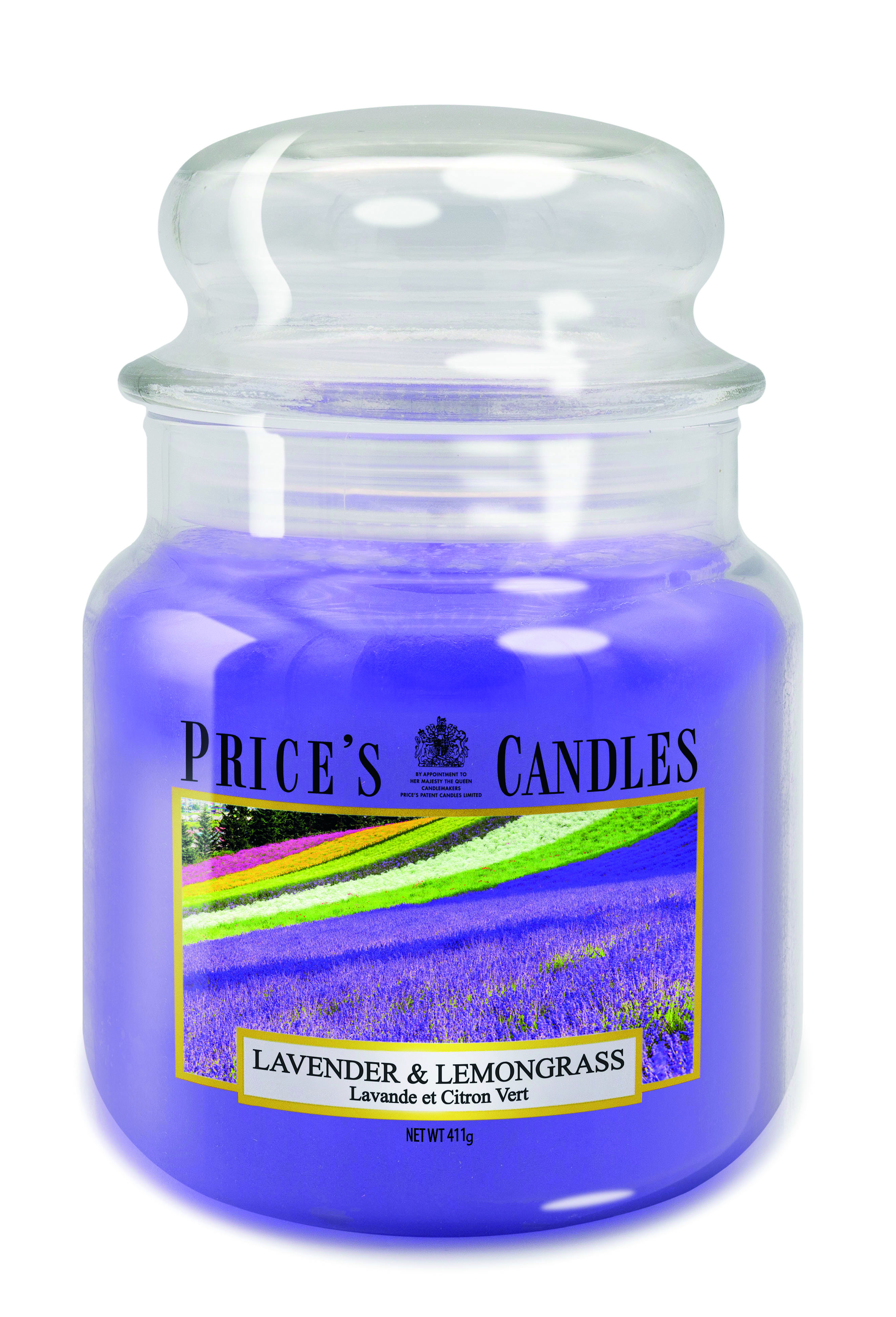 Duftkerze im Bonbonglas Lavender & Lemongrass PRICES Duftkerze im Bonbonglas Lavender & Lemongrass PRICES