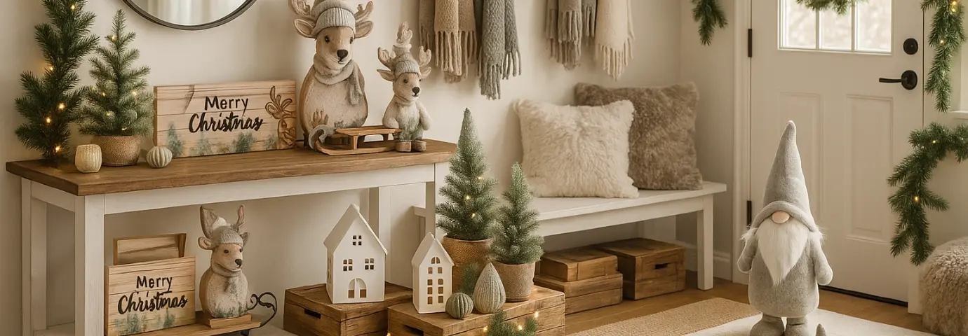 Weihnachtsdeko: Natur & Grün