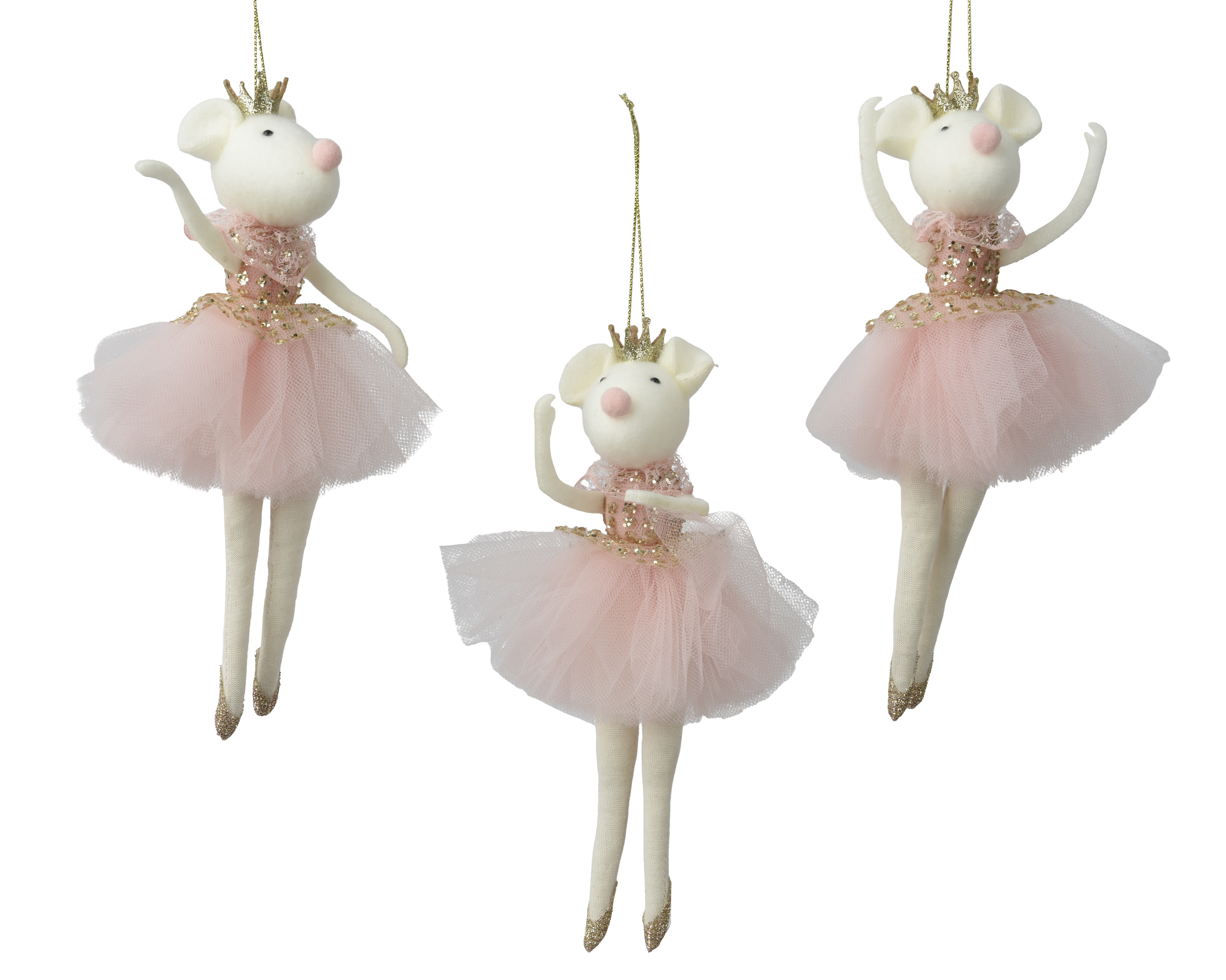 Hänger Ballerinamaus CHRISTMAS